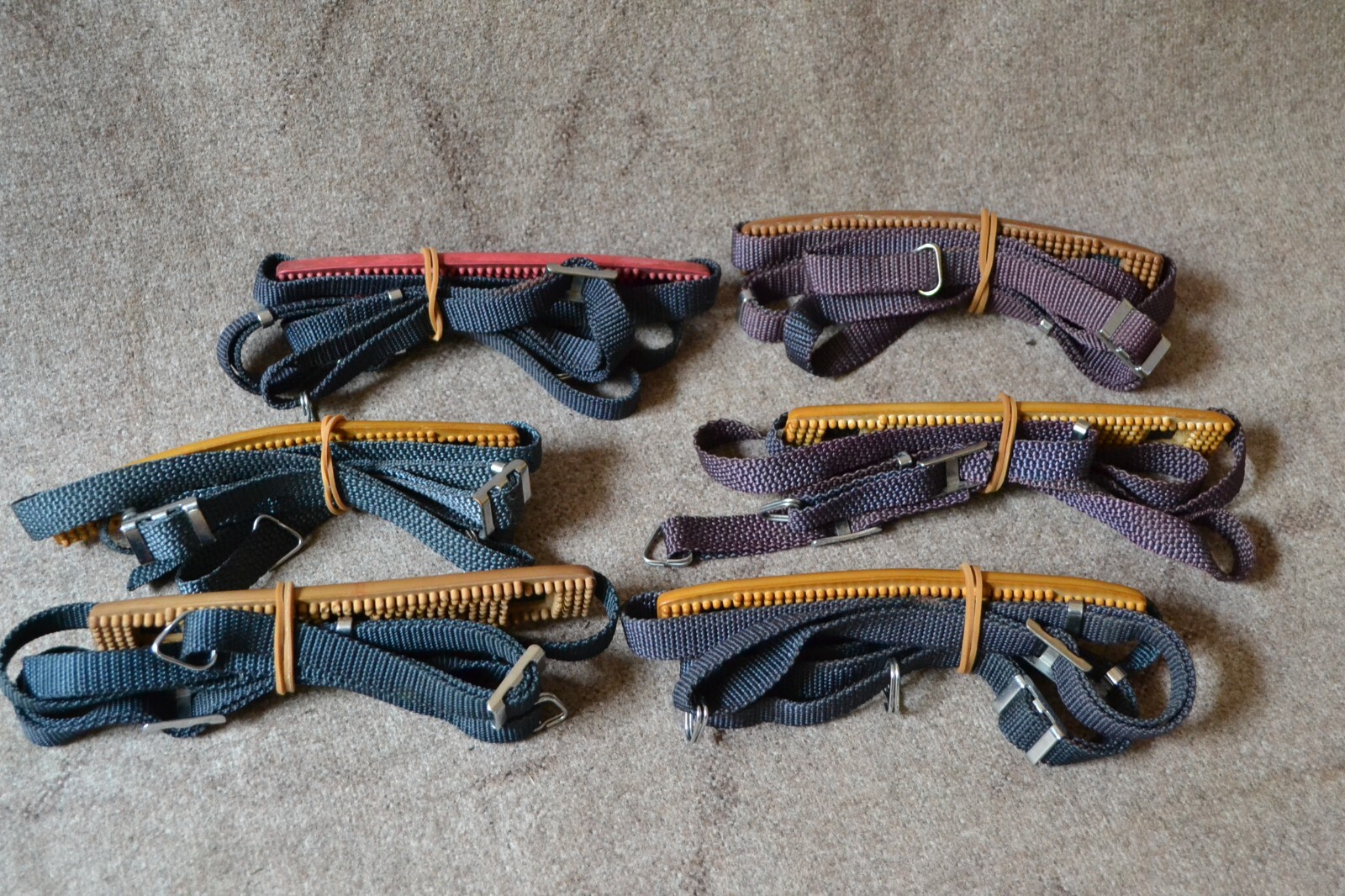 Original neck strap with fasteners for Kiev-6 19 shoulder pad medium format 1 ps