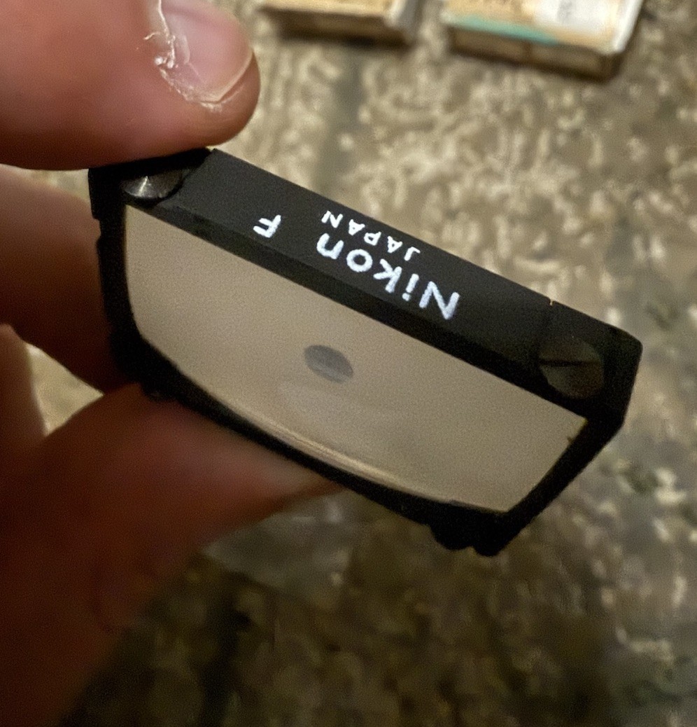 Nikon F Focusing Screen Type C for Film Camera