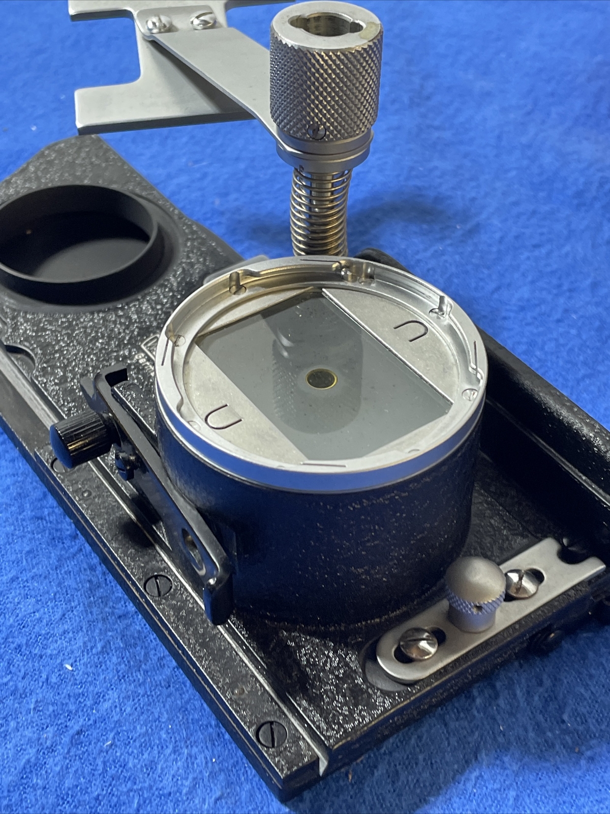 Leitz OOZAB 00ZAB Focusing Stage Old Type w Box Germany