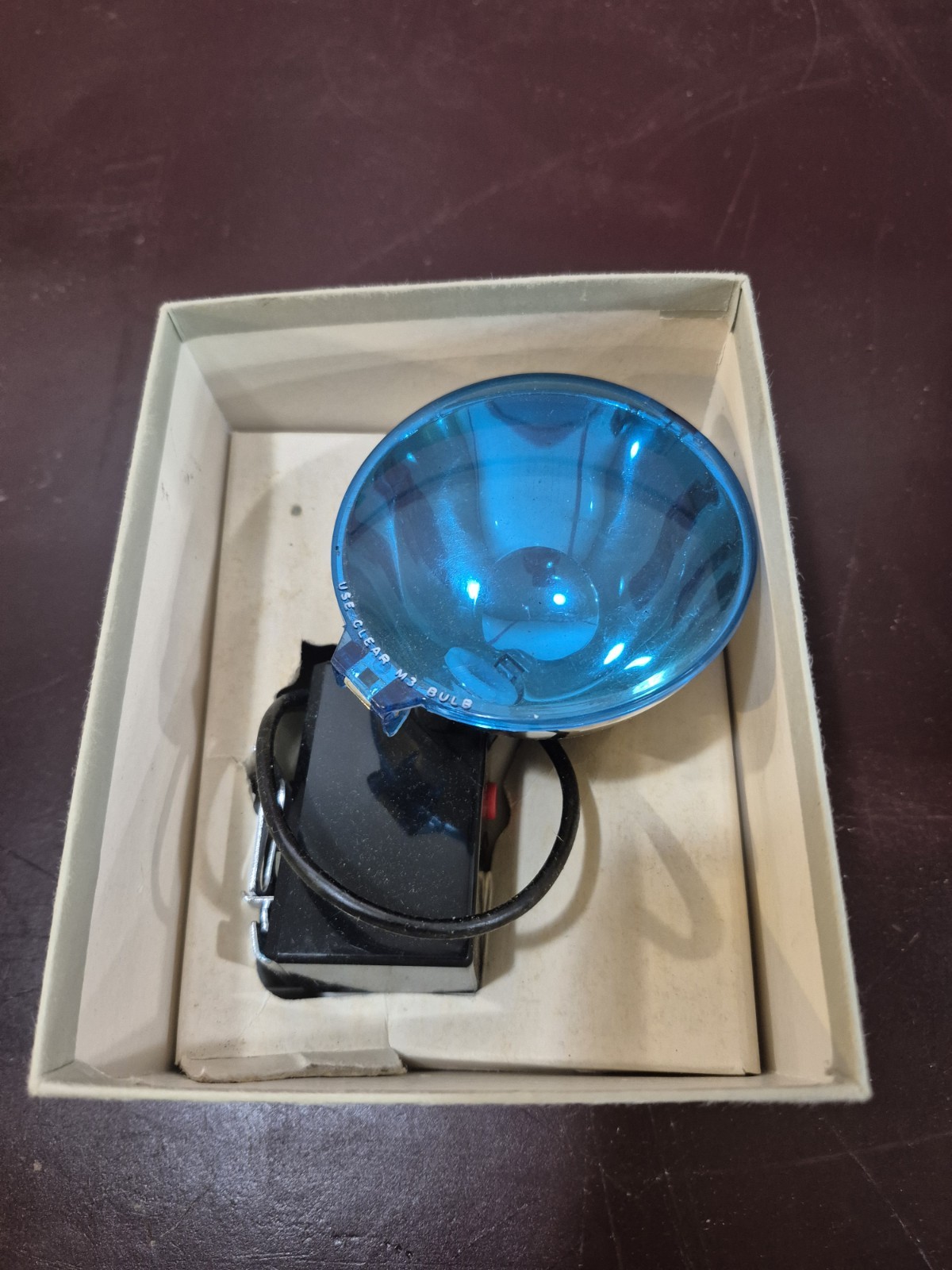Vintage Polaroid Flash Gun #268 – Boxed – Camera Flash Accessory – Untested