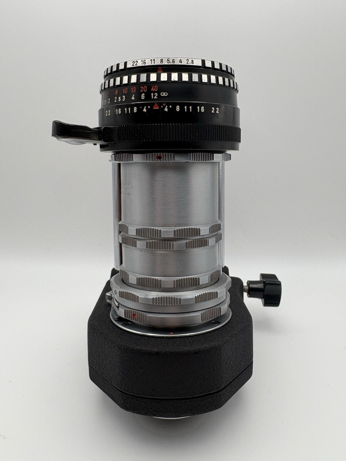 Meyer-Optik Görlitz Domiplan 50mm f/2.8 Lens with Ihagee Bellows Exakta