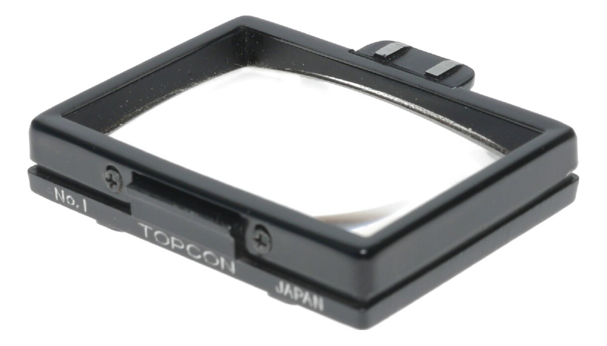 No:1 Topcon focussing screen beautiful vintage SLR film ground glass
