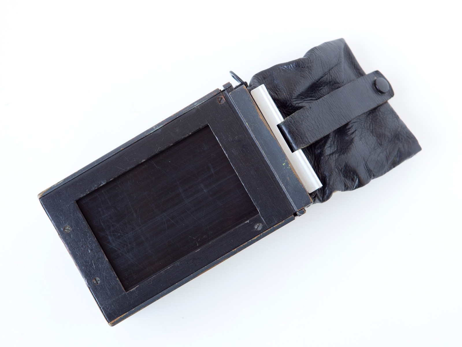 GRAFLEX 2-1/4 X 3-1/4 CUT FILM MAGAZINE “Bag Mag”w/ 12 Septums for early Graflex