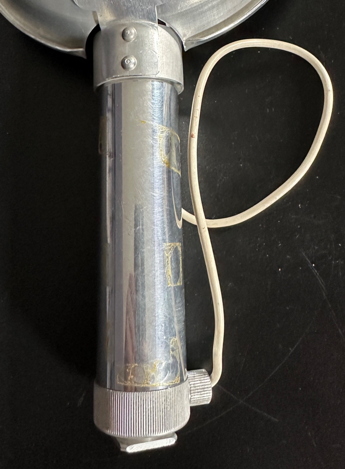 Vintage Aluminum Royal Flash + Manual Made in Western Zone of Germany Untested