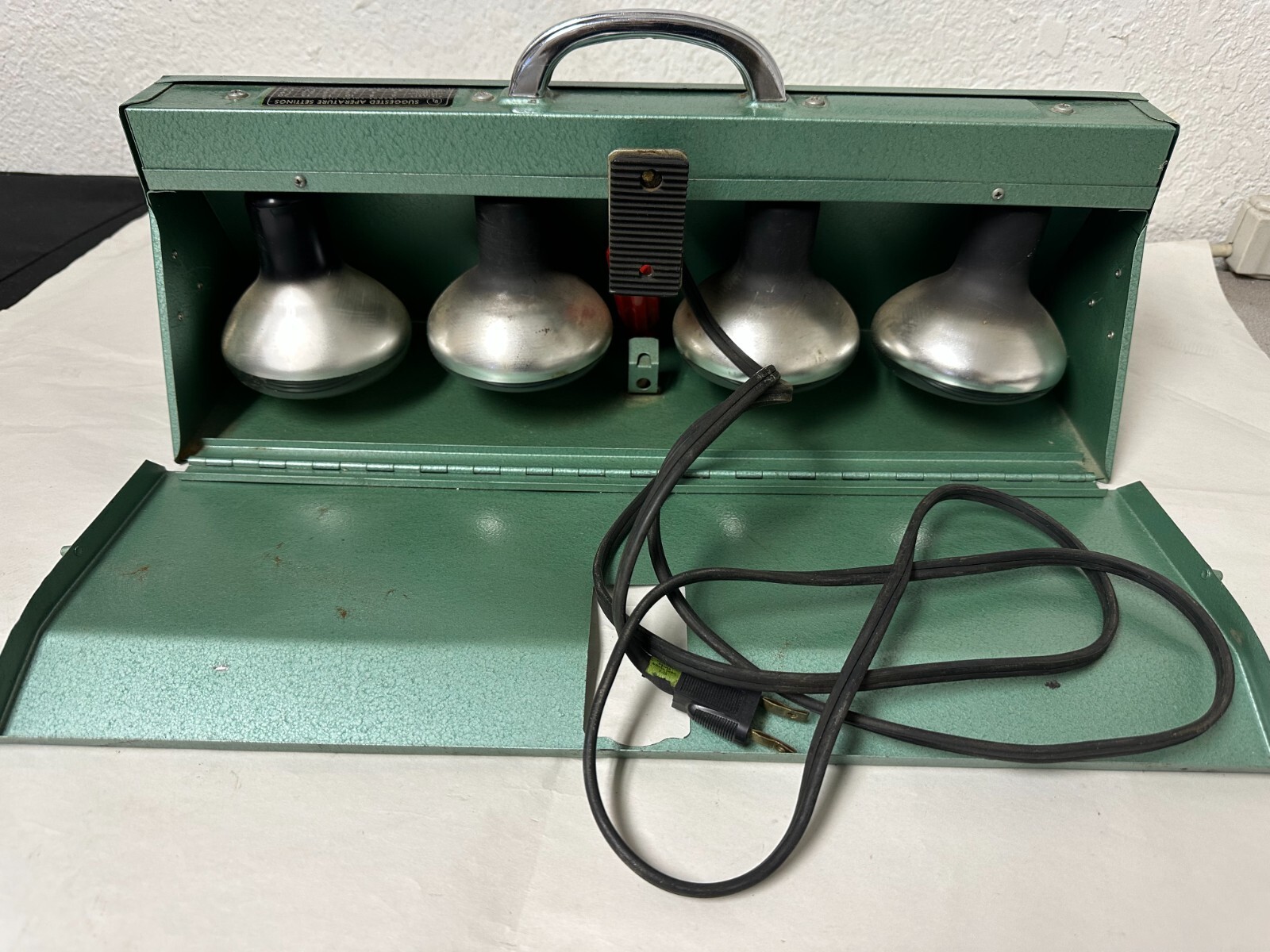 VINTAGE MID-CENTURY V-PAK 4BULB LITE CPL BAR PM-4 PHOTOGRAPHY