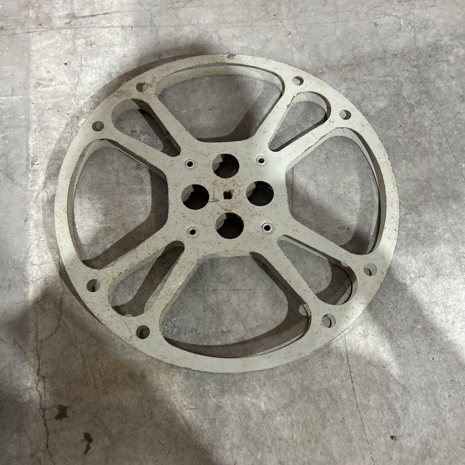 Large Vintage Movie And Slide GOLDBERG BROS Reel PAT D-1220T7 CB DENVER COLO
