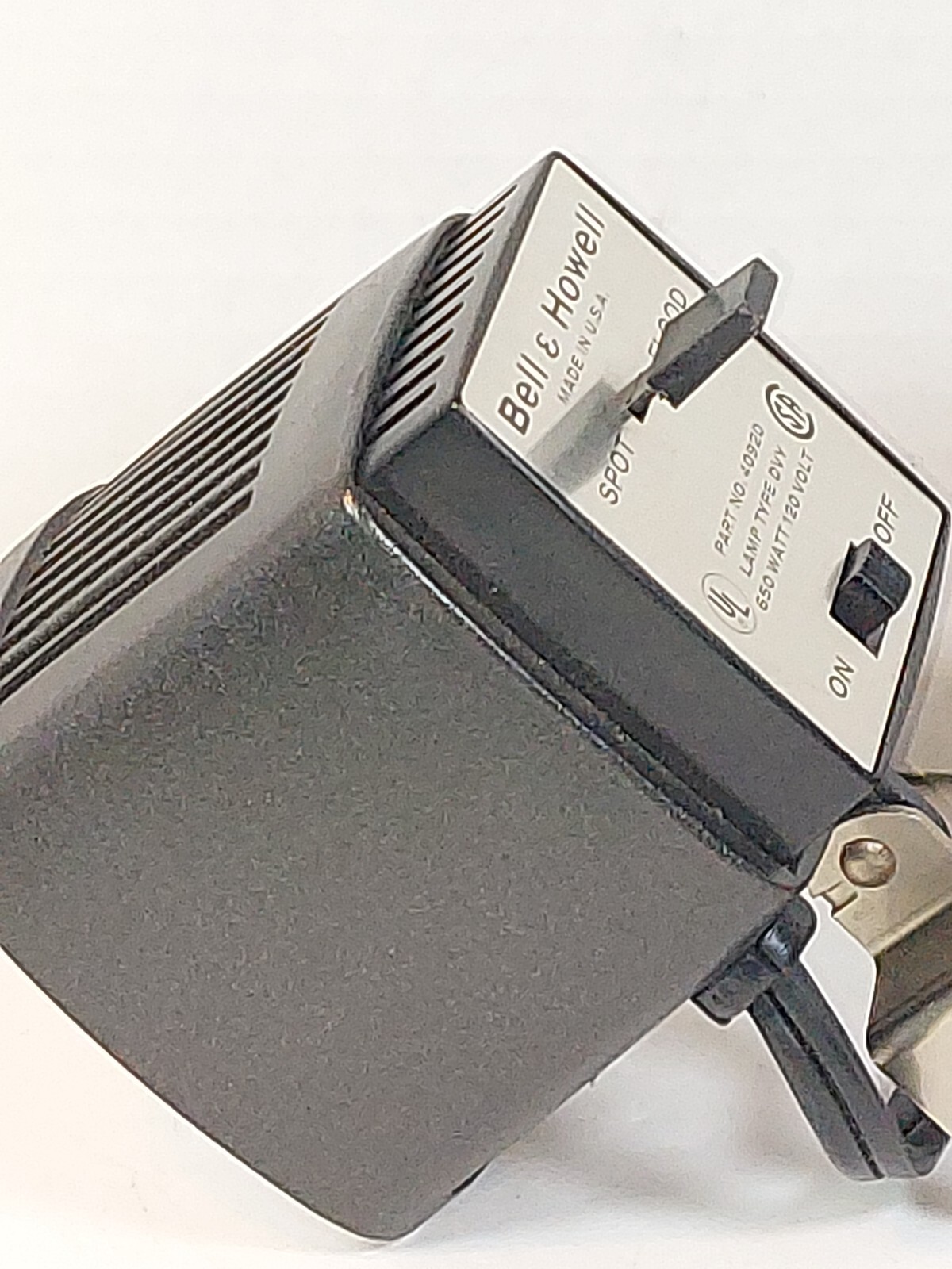 Bell & Howell Camera Spot Light Flood Light Part No 40920