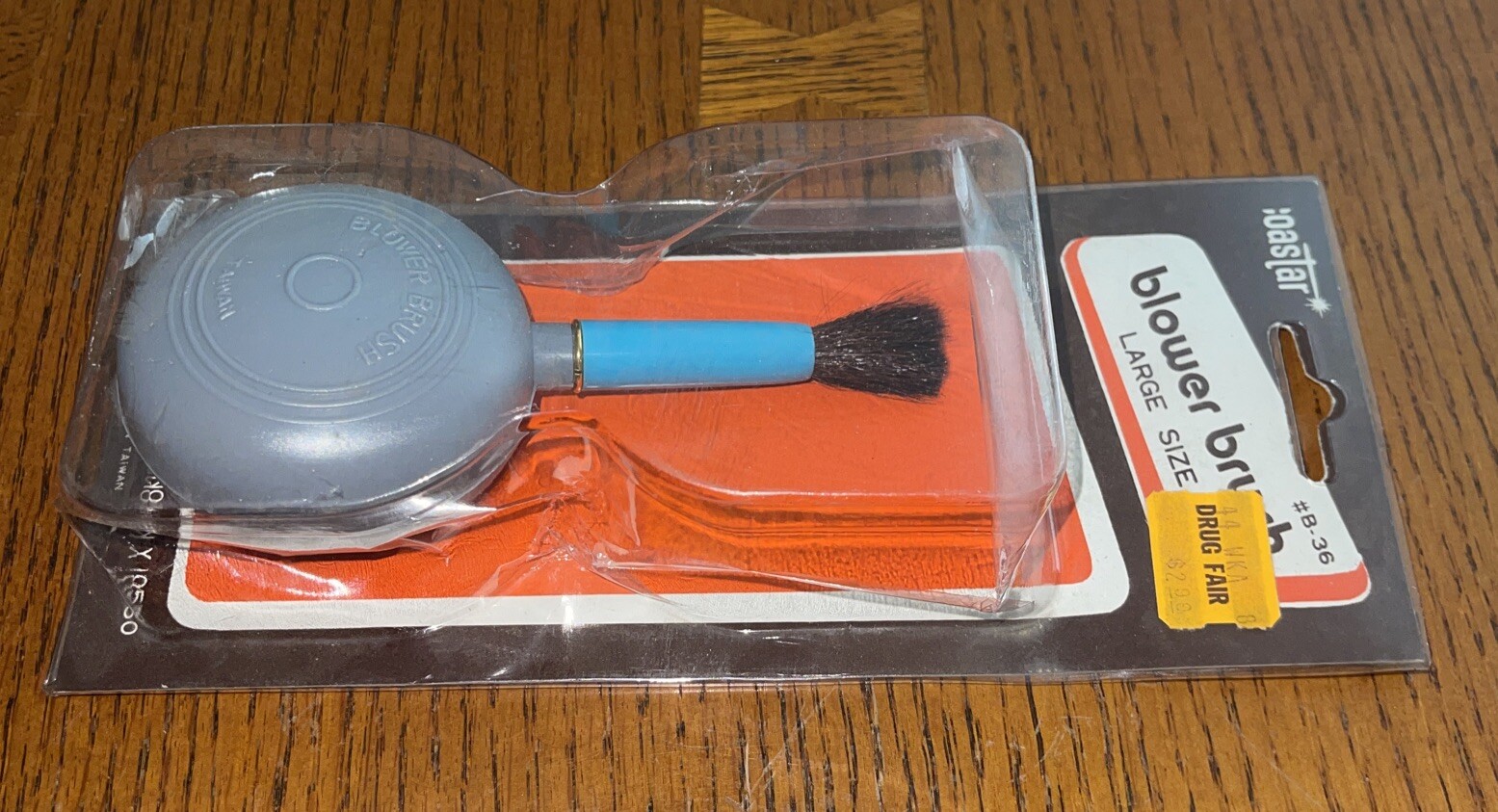 Coastar Vintage Blower Brush Large Size #B-36 Original Packaging