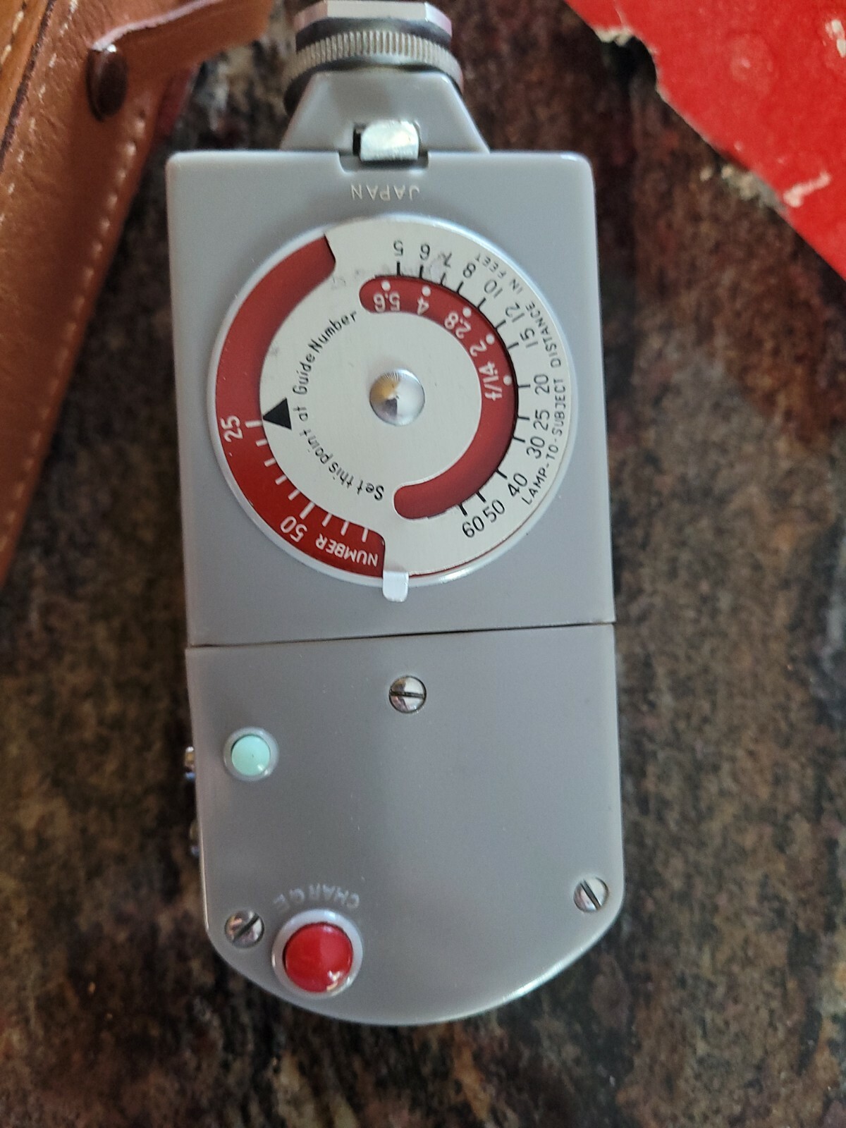 Vintage Mil-O Pocket Flash Gun With Case Untested As Is