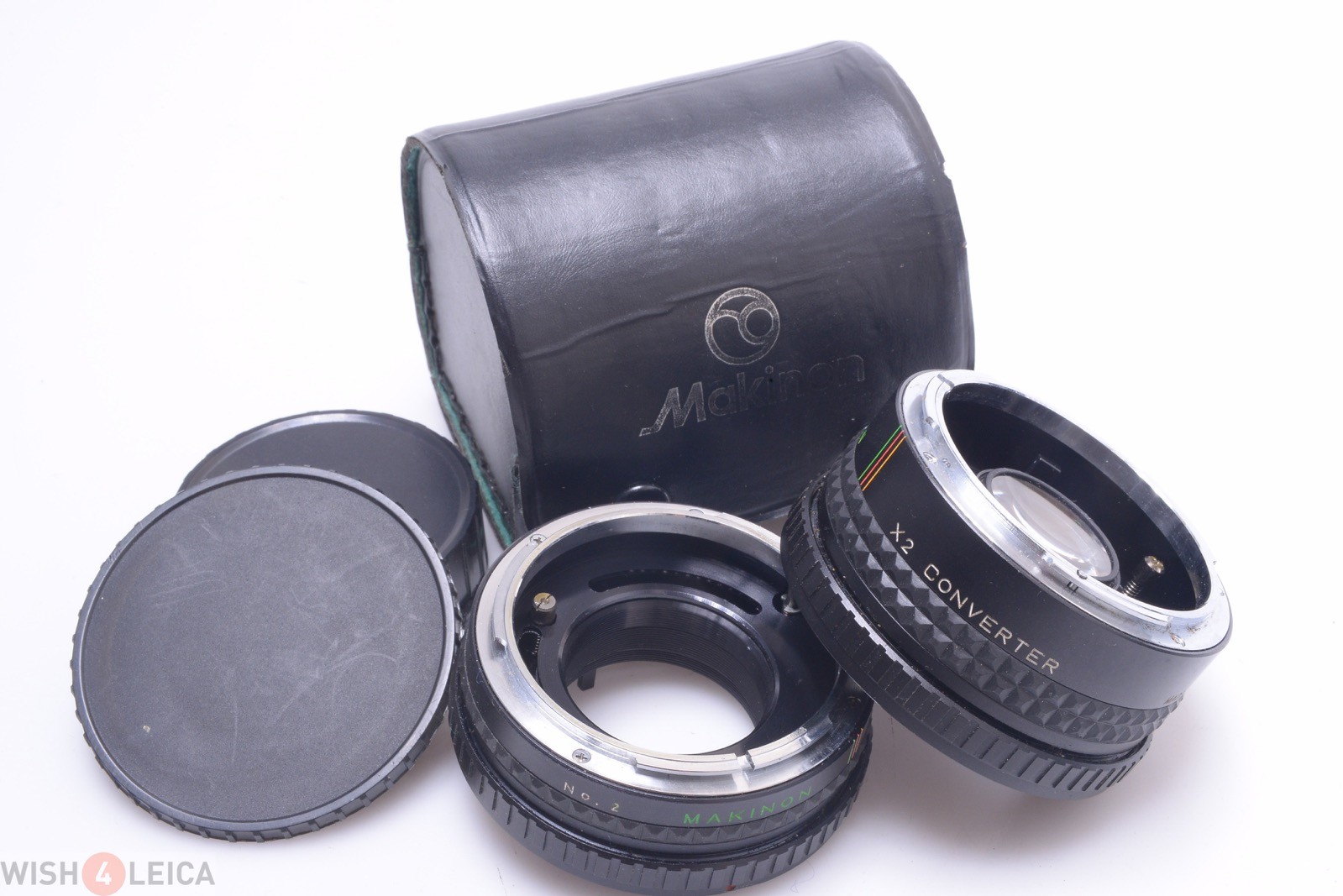 ✅ CANON FD, MAKINON 2X CONVEERTER & NO.2 EXTENSION FOR MACRO, CLOSE-UP ADAPTER