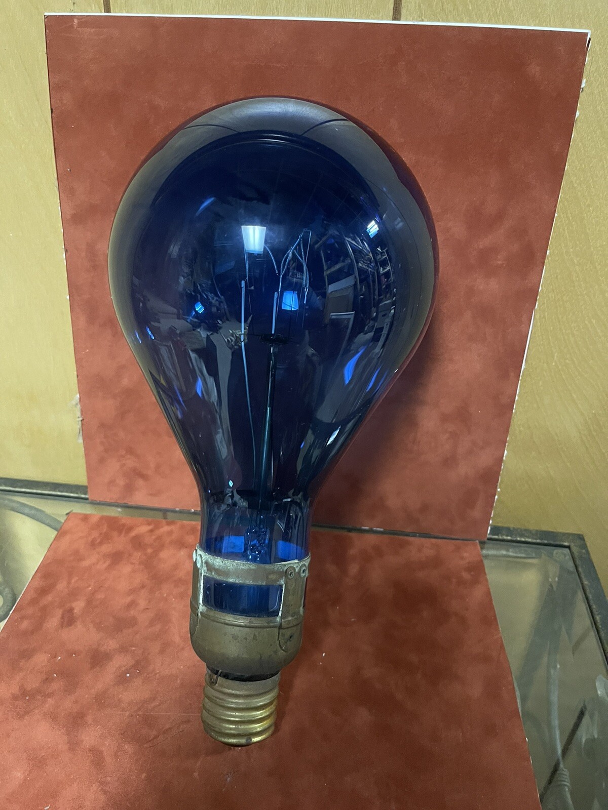 GE Mazda Bulb 1000W 120V Blue 13”