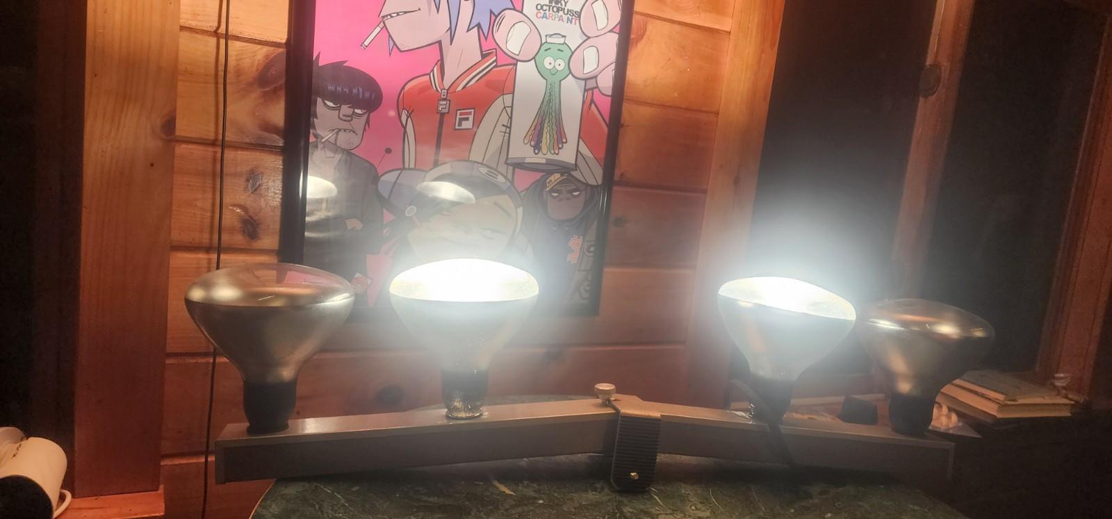Smith Victor Vintage Foldout Movie Light w/Case & Bulbs 💡 Works