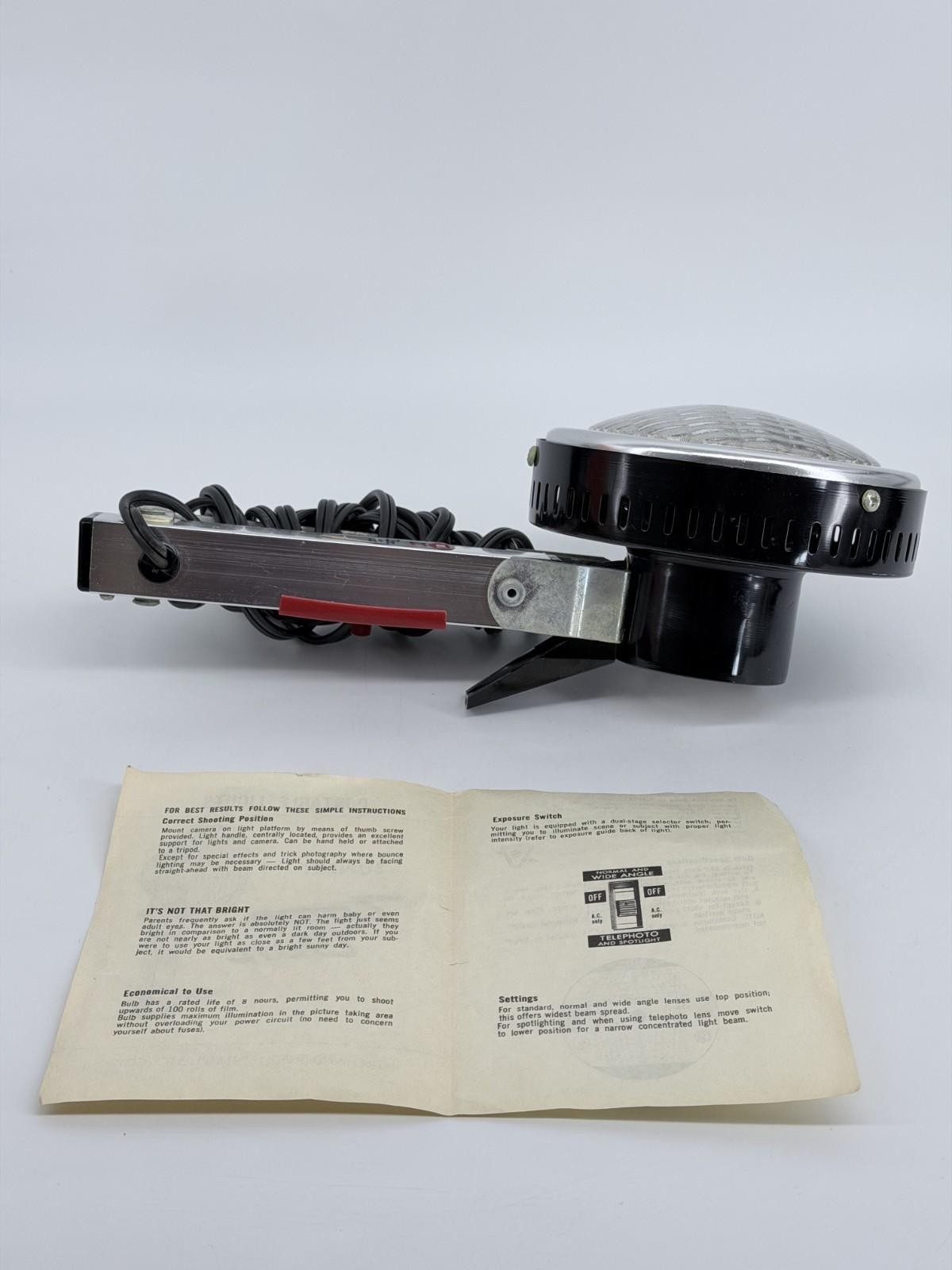 Vintage Sunset Zoom Gun Movie Light in Original Box | Tested and Works