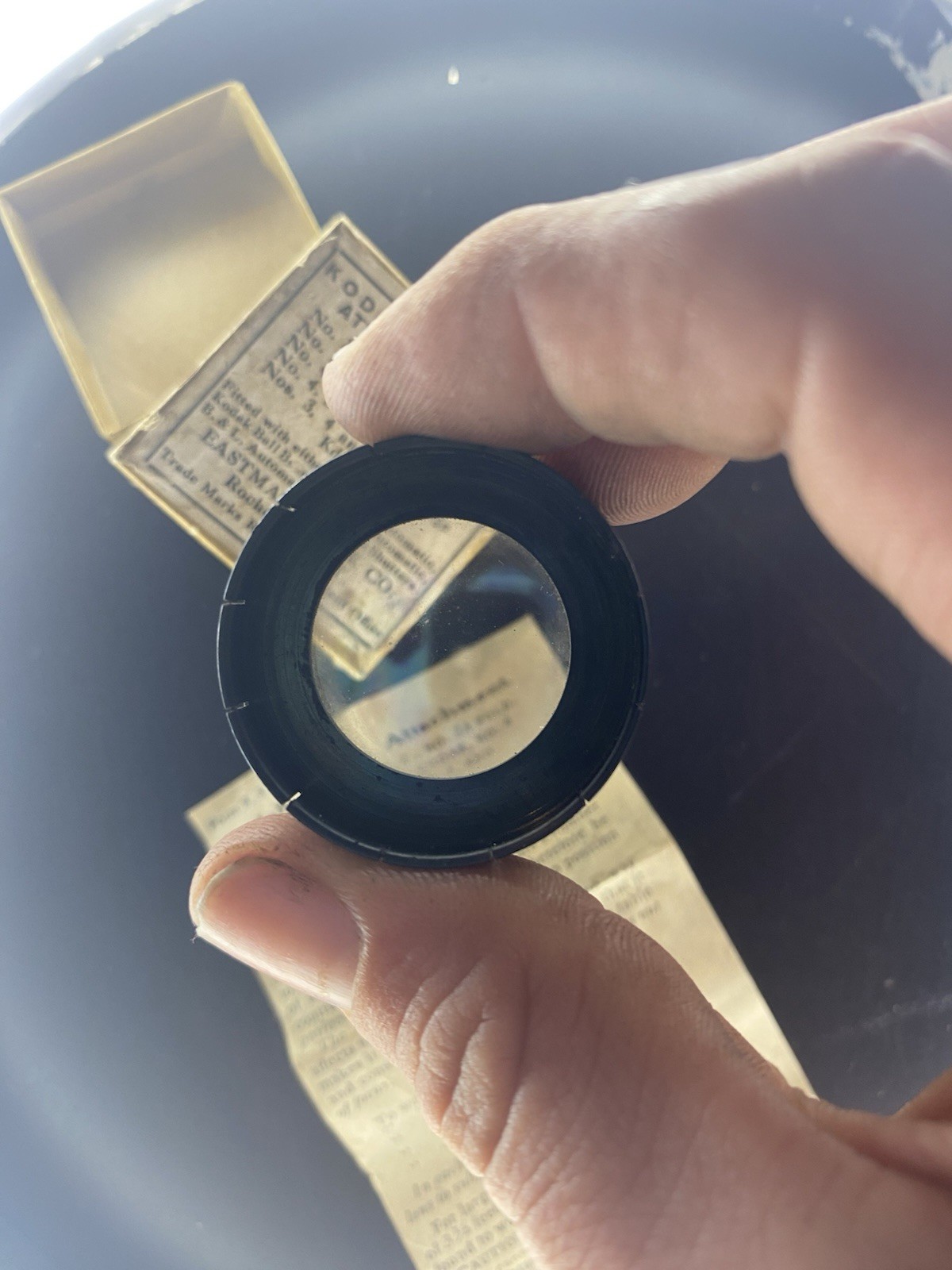 Kodak Portrait Attachment Lens for No. 3A, 4 F.P.K., Fold Brownie, Fold Kodak