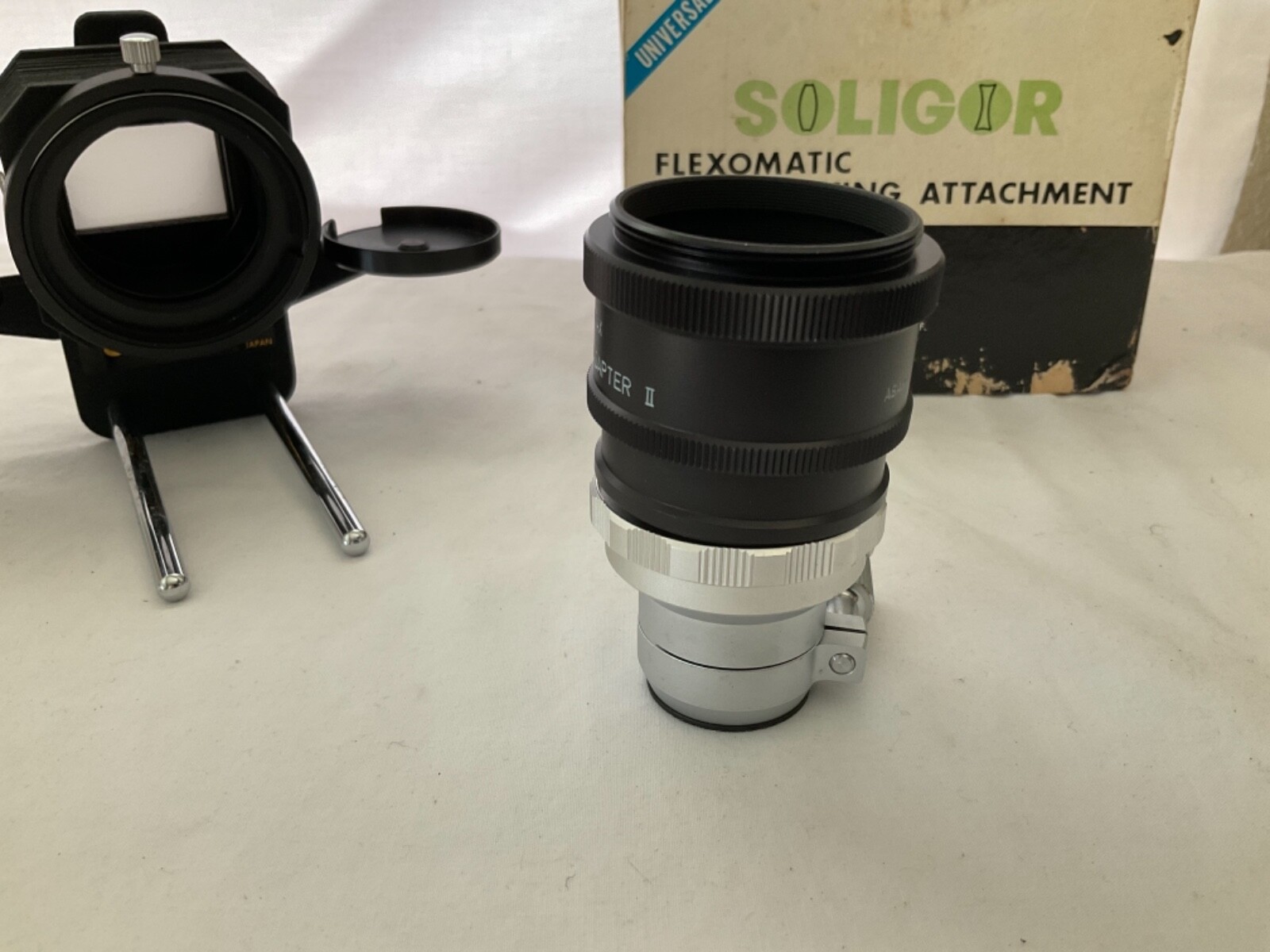 Soligor Flexomatic Slide Copying Attachment vintage universal