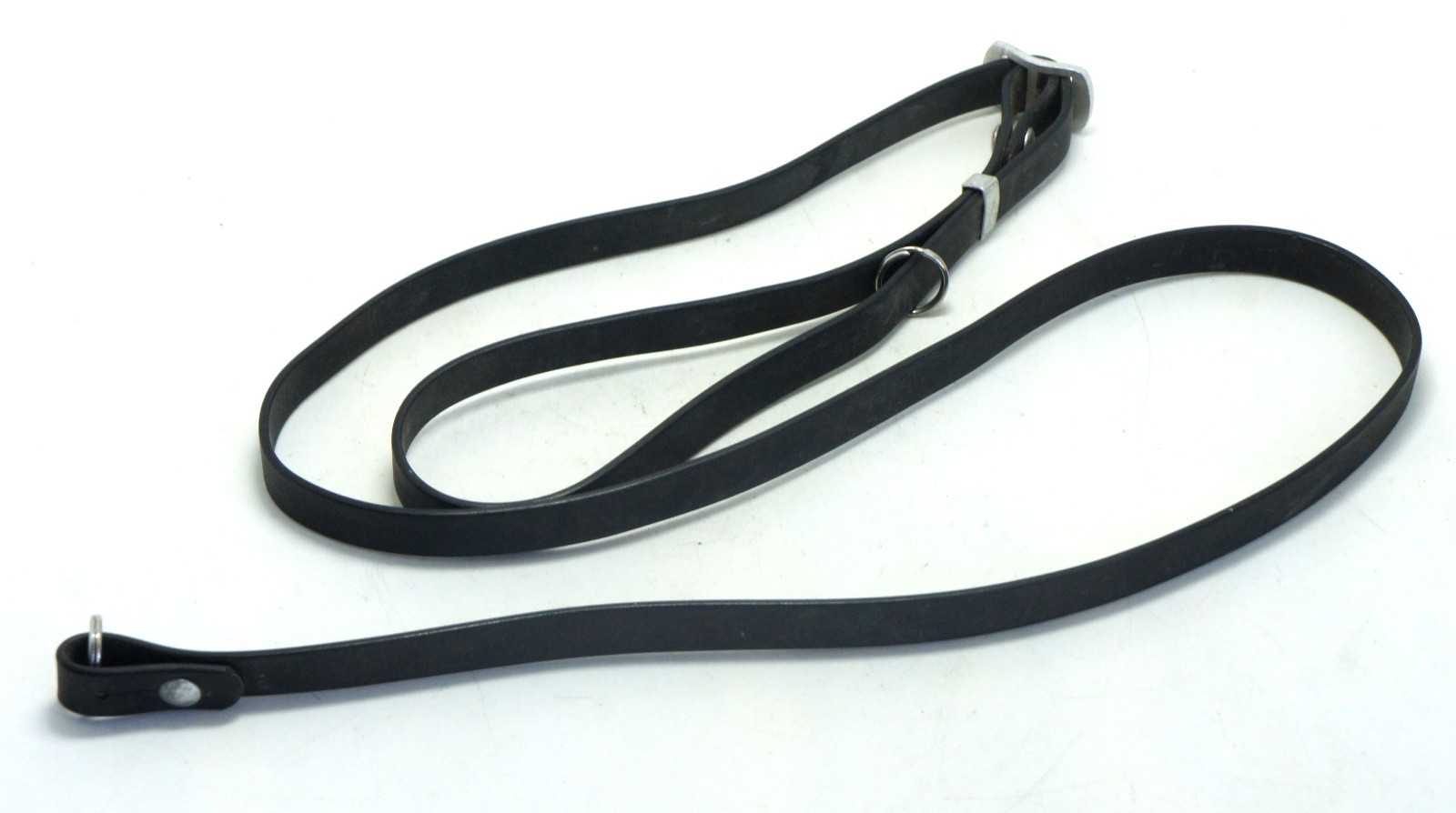 Vintage Vintage Black Faux Leather Camera Strap 120cm Made in Japan Adjustable