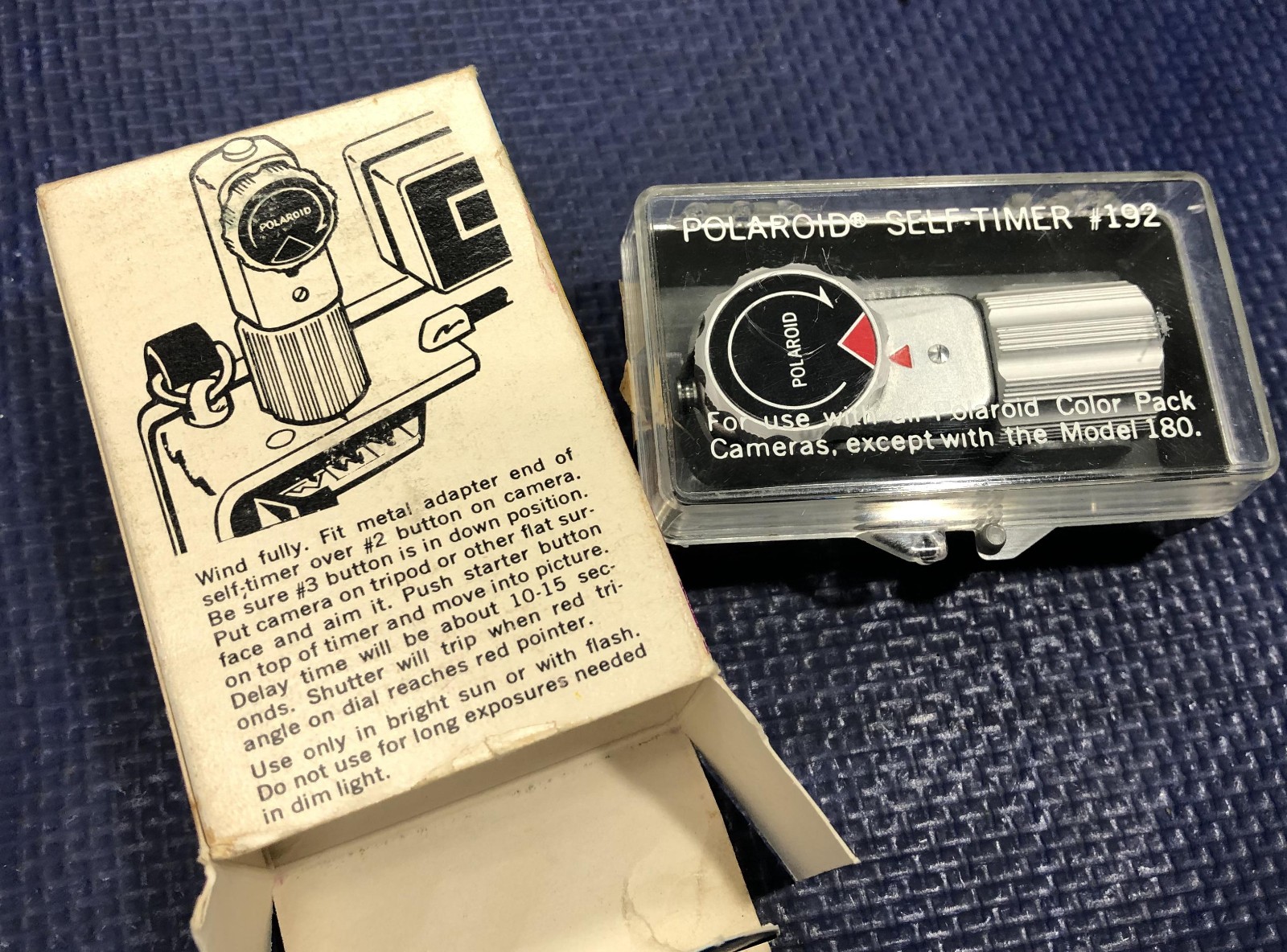 Polaroid Self Timer 192 for Color Pack Cameras vintage