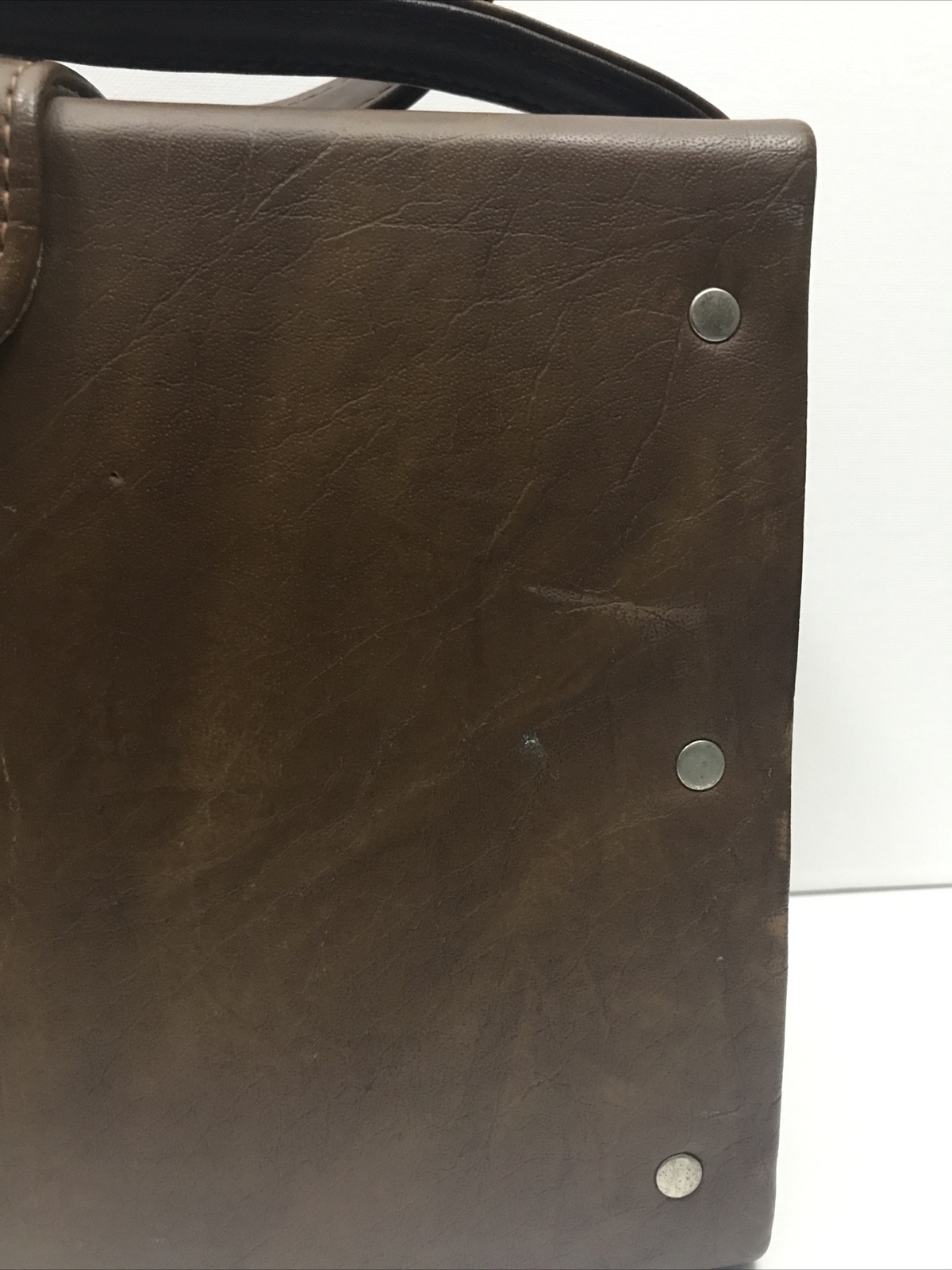 Vintage Coast Brand Model K-11 Brown Leather Material Hard Camera Carrying Case