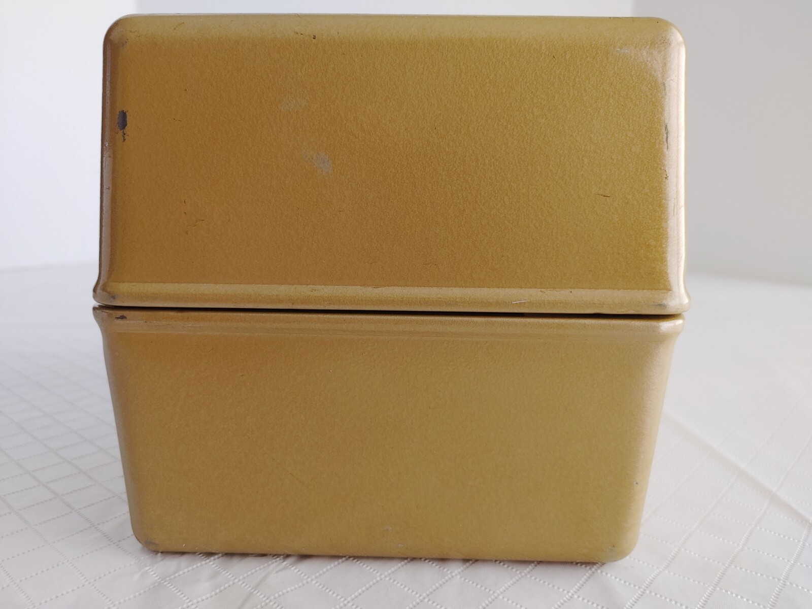 Vintage Kenco 8mm Movie Film Reel Storage File Box Metal Holds 10 Reels #20351