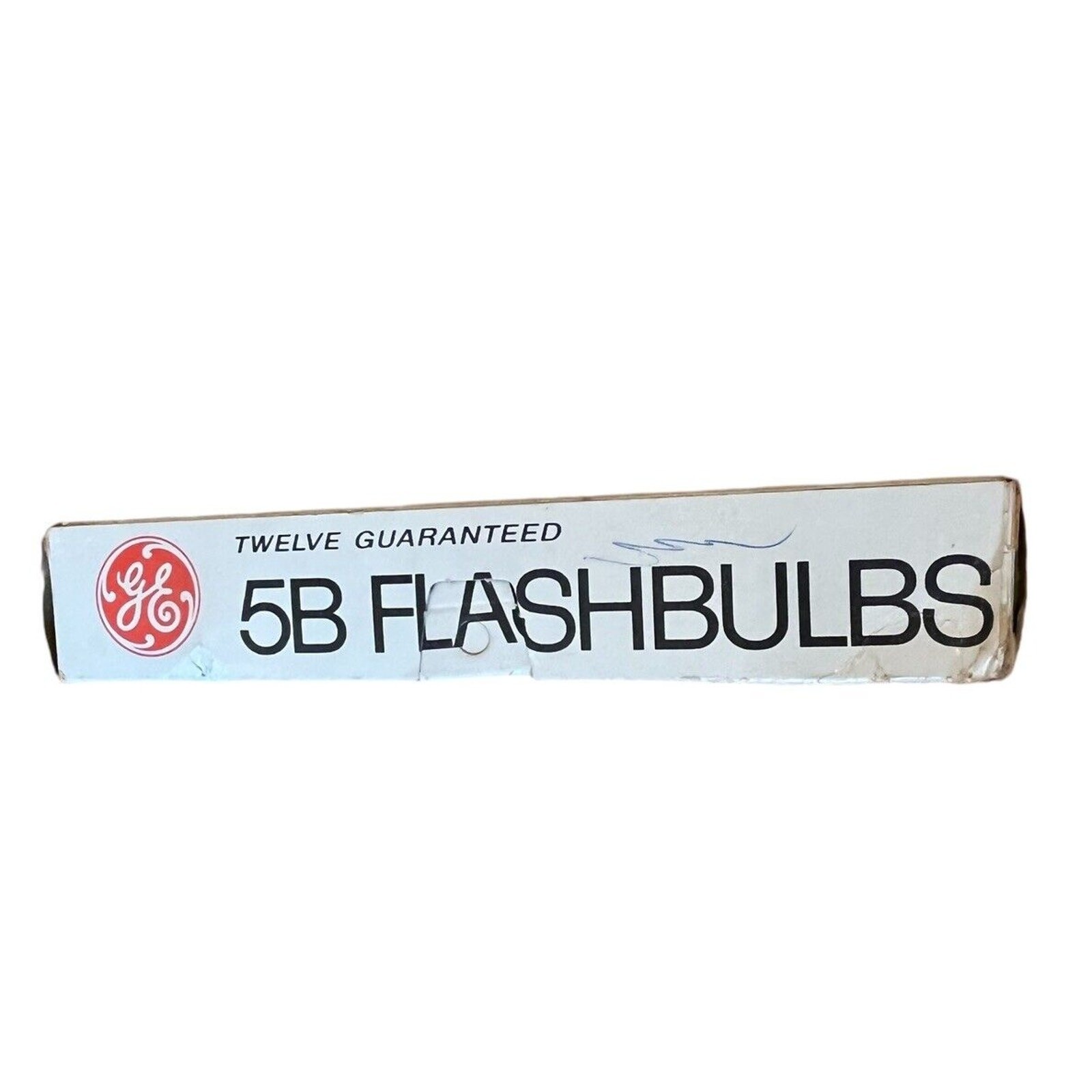 Vintage GE General Electric 5B Flashbulbs Blue 12 New Bulbs New Old Stock Prop