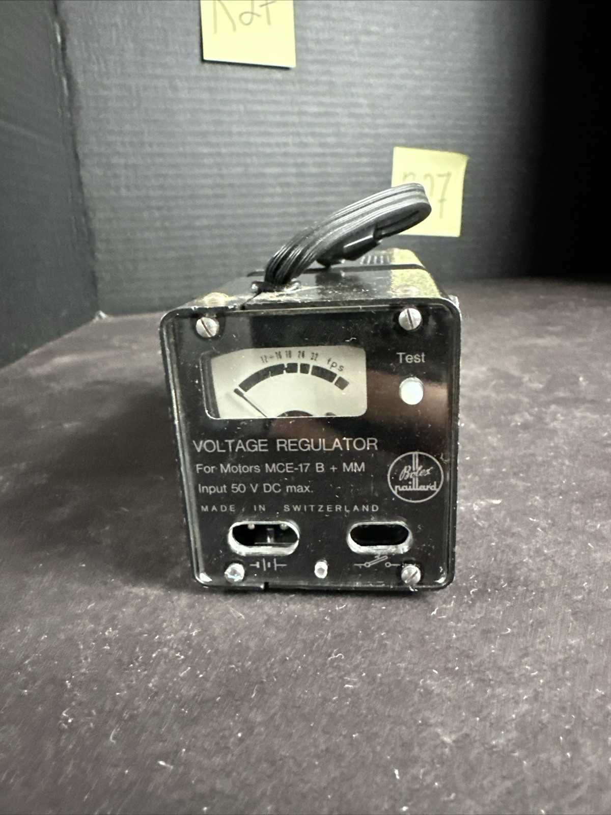 Bolex Paillard Voltage Regulator for Motors MCE-17 B #M5