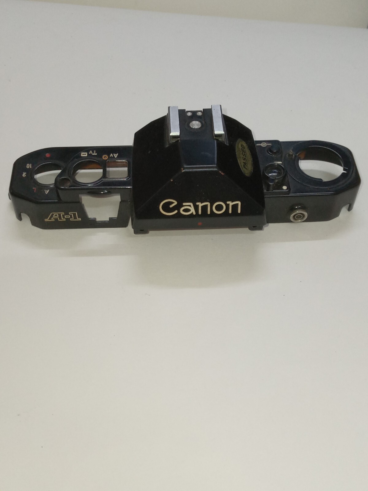 Original Top Plate Canon Black A 1, Film SLR Camera Used Part Good Condition