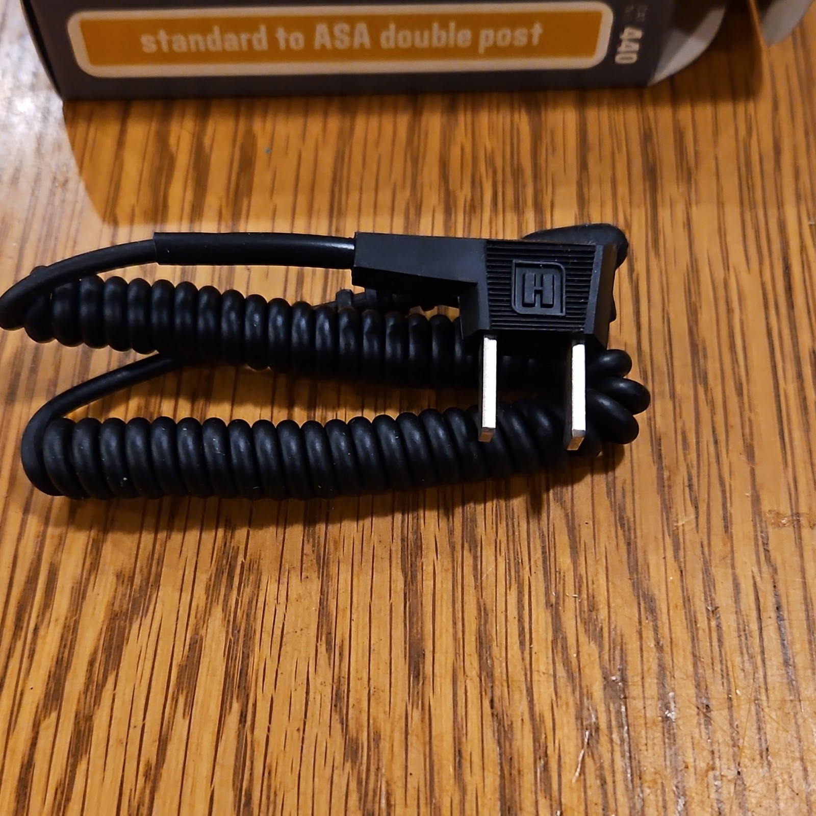 Honeywell 57K-3 Shutter Cord Standard to ASA Double Post 3 ft Coiled