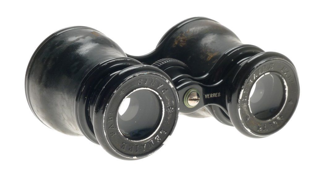 Lemarie fabi paris vintage opera glasses binoculars 12 leverres in leather case