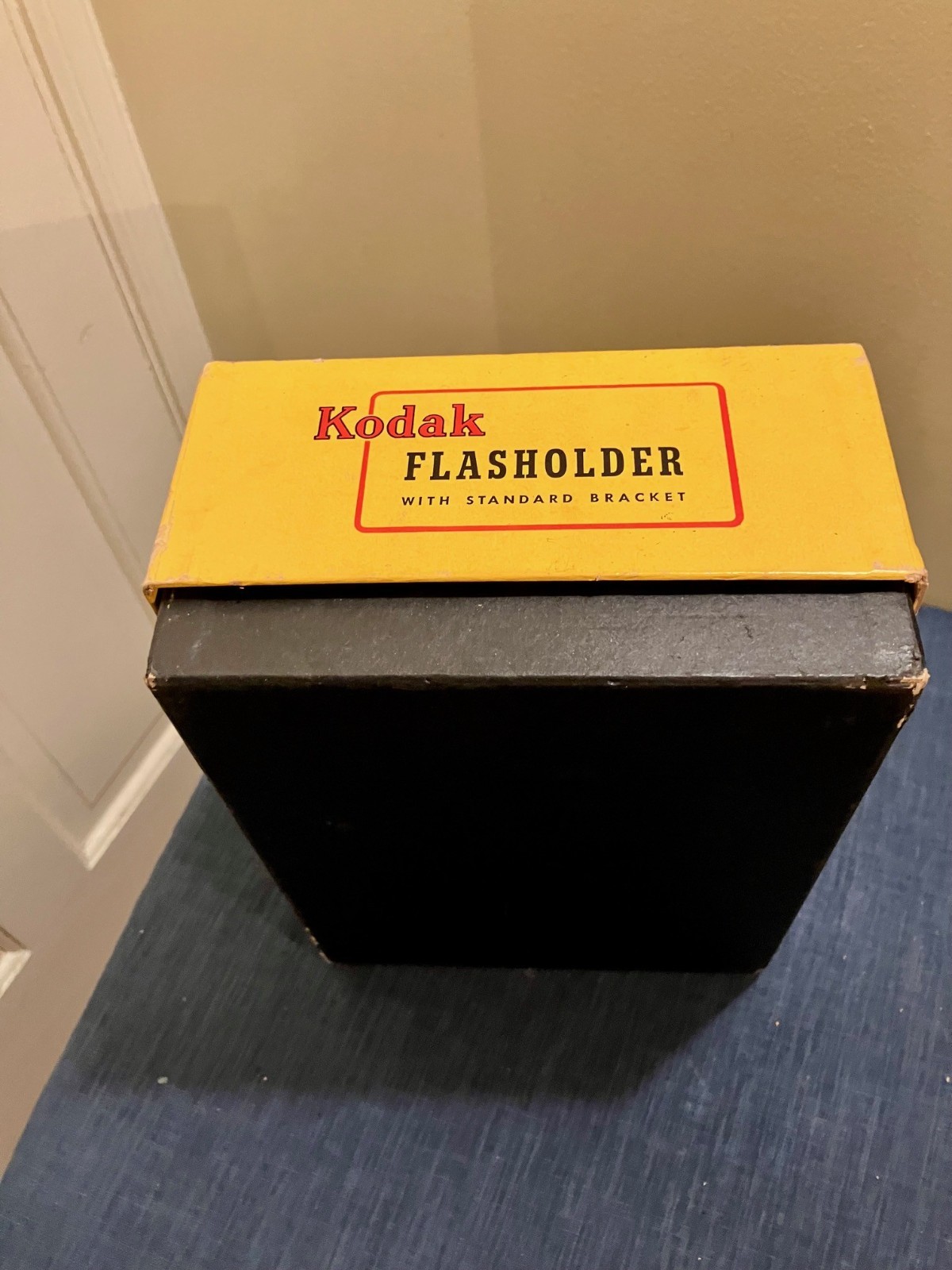 Vintage Kodak Flash Holder With Bracket for Kodak Reflex Original Box NOS