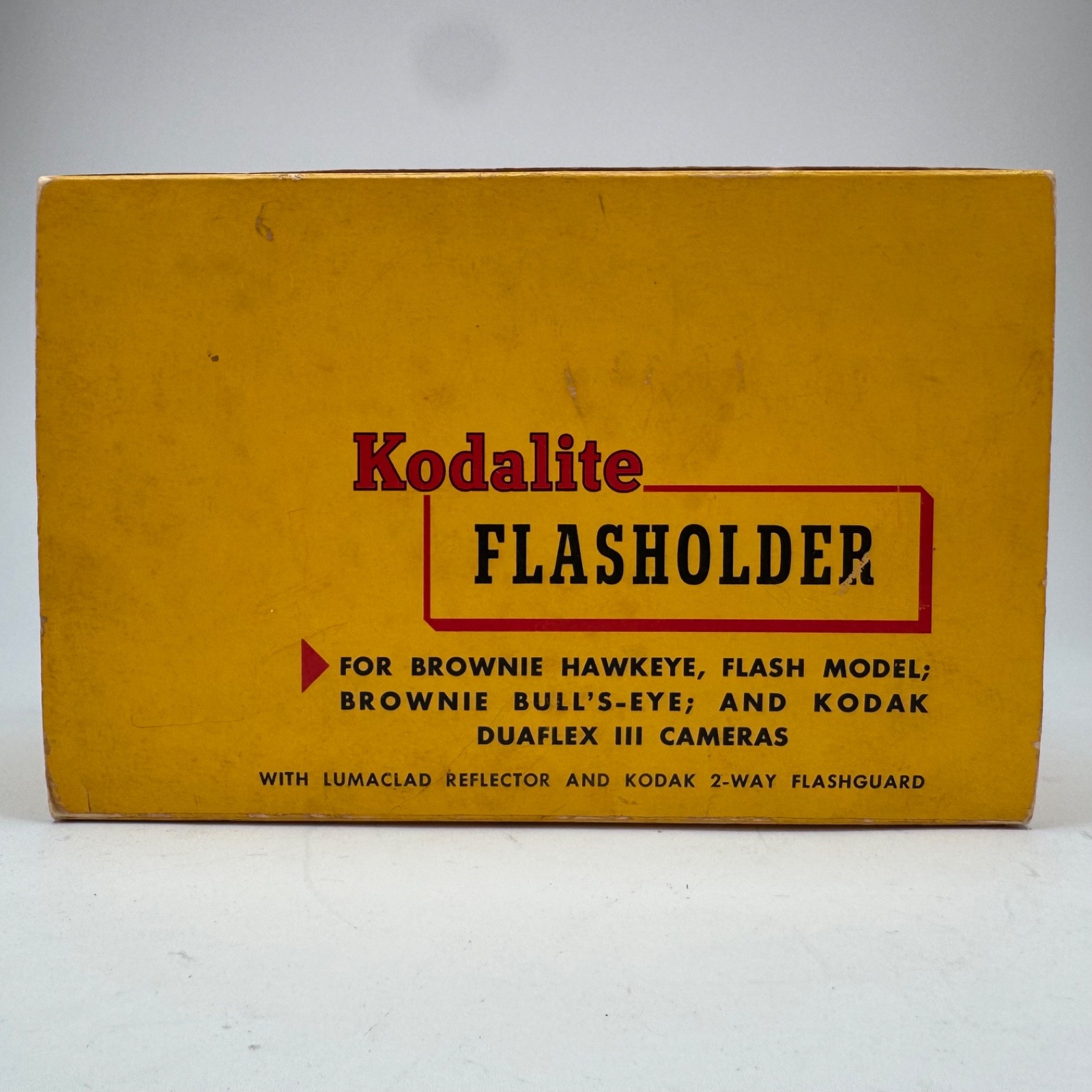 Vintage Kodak Kodalite Flasholder w/ Original Box Manual Brownie Hawkeye