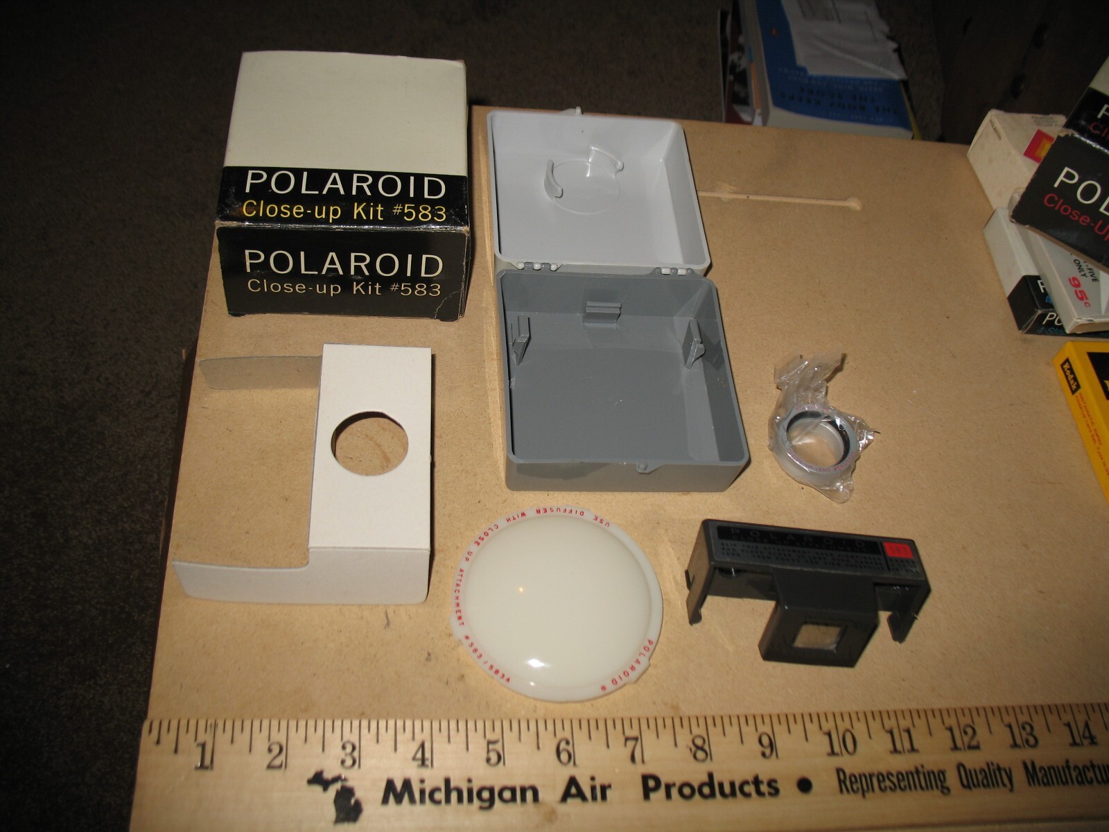 VTG NOS? POLAROID CLOSE UP KIT #583 FOR COLOR PACK CAMERAS