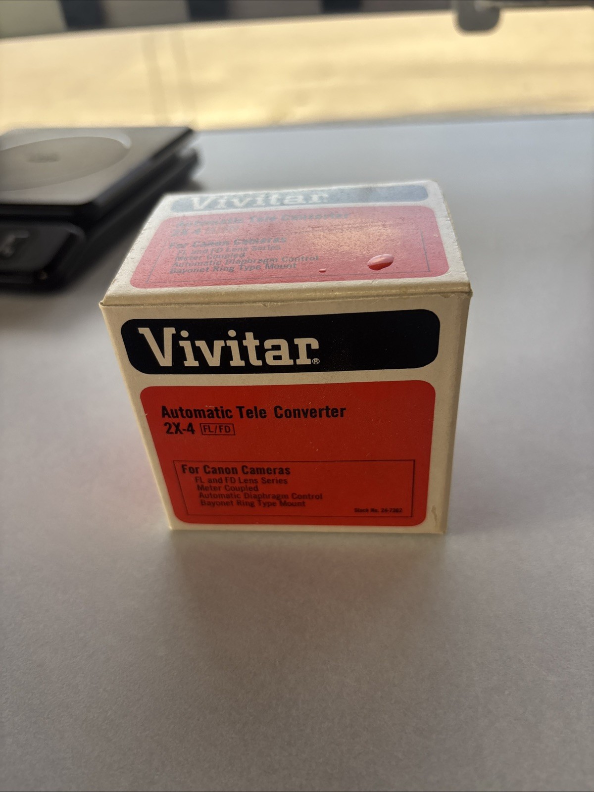 Vivitar Automatic Tele Converter 2X-3 Japan NM WITH CASE AND ORIGINAL BOX