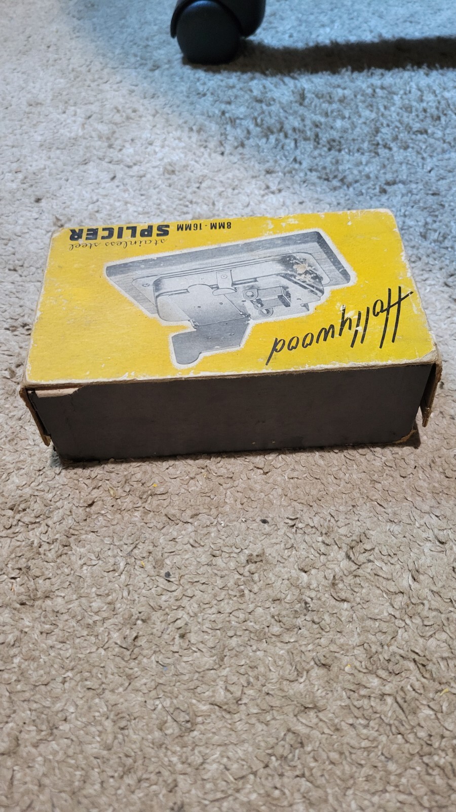 Vintage Hollywood Stainless Steel Splicer 8mm-16mm