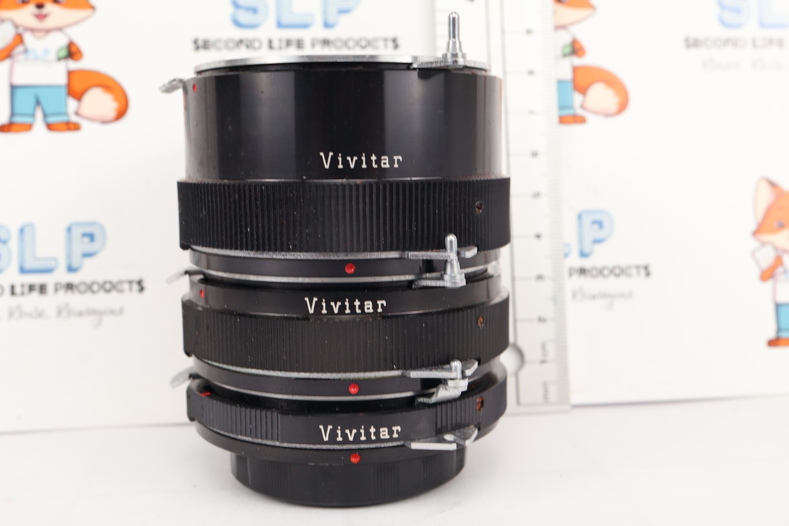 Vivitar Extension Tube Set 12mm 20mm 36mm Model AT-3 Japan Macro Photography