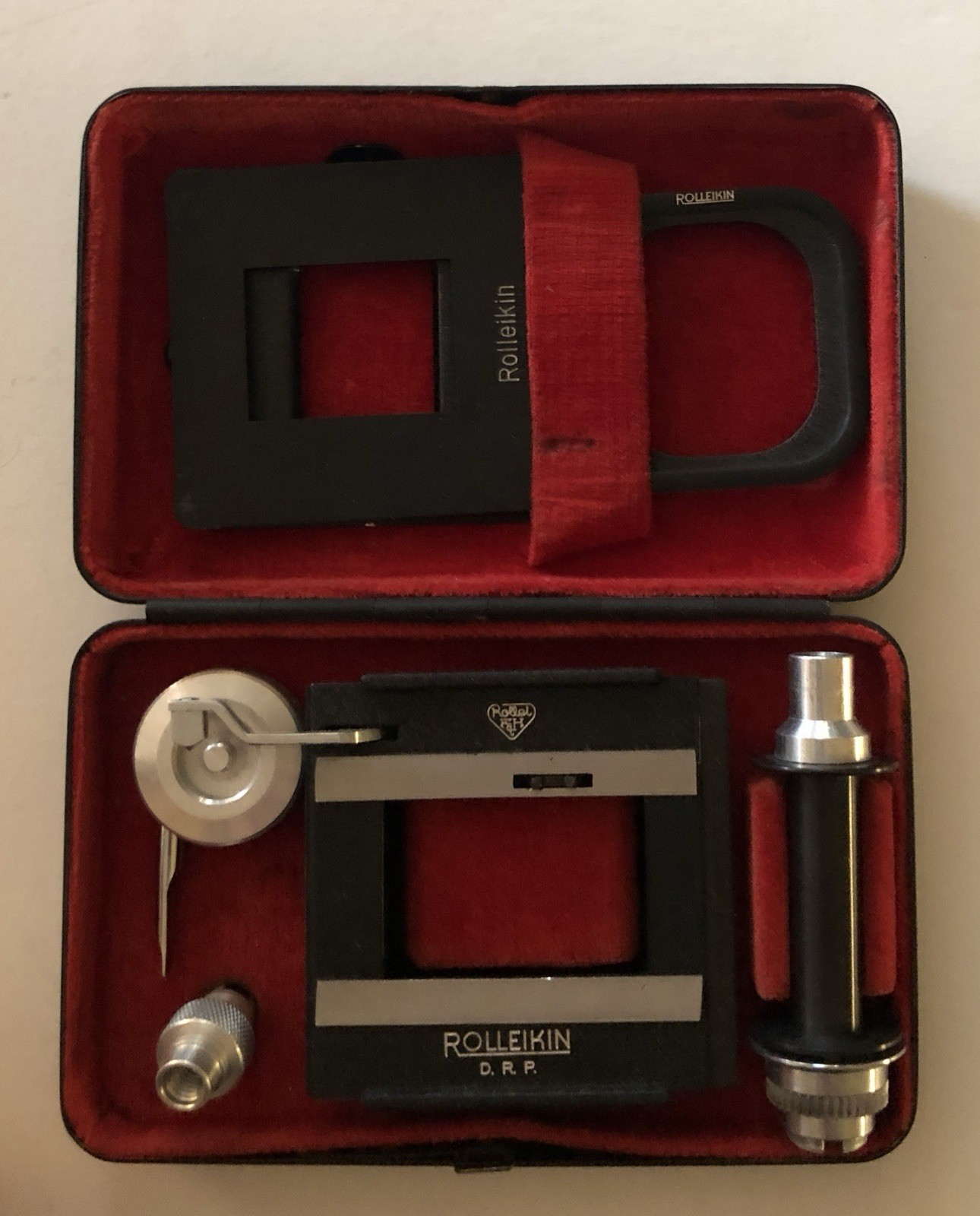 Vintage Roleikin Adapter Set In Hard Case Germany