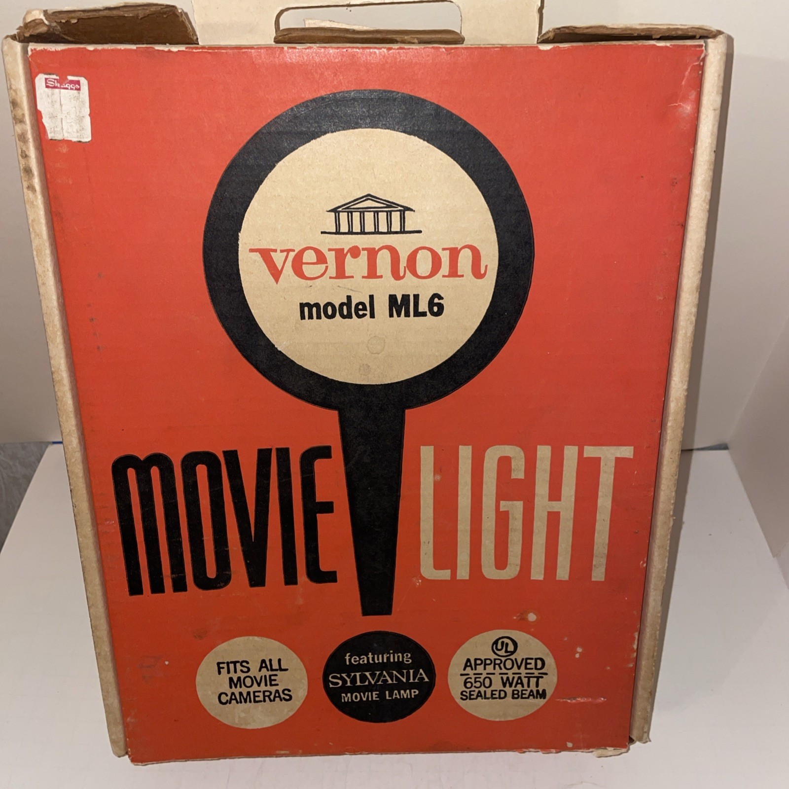 Vintage Vernon ML6 Movie Camera Light Tested