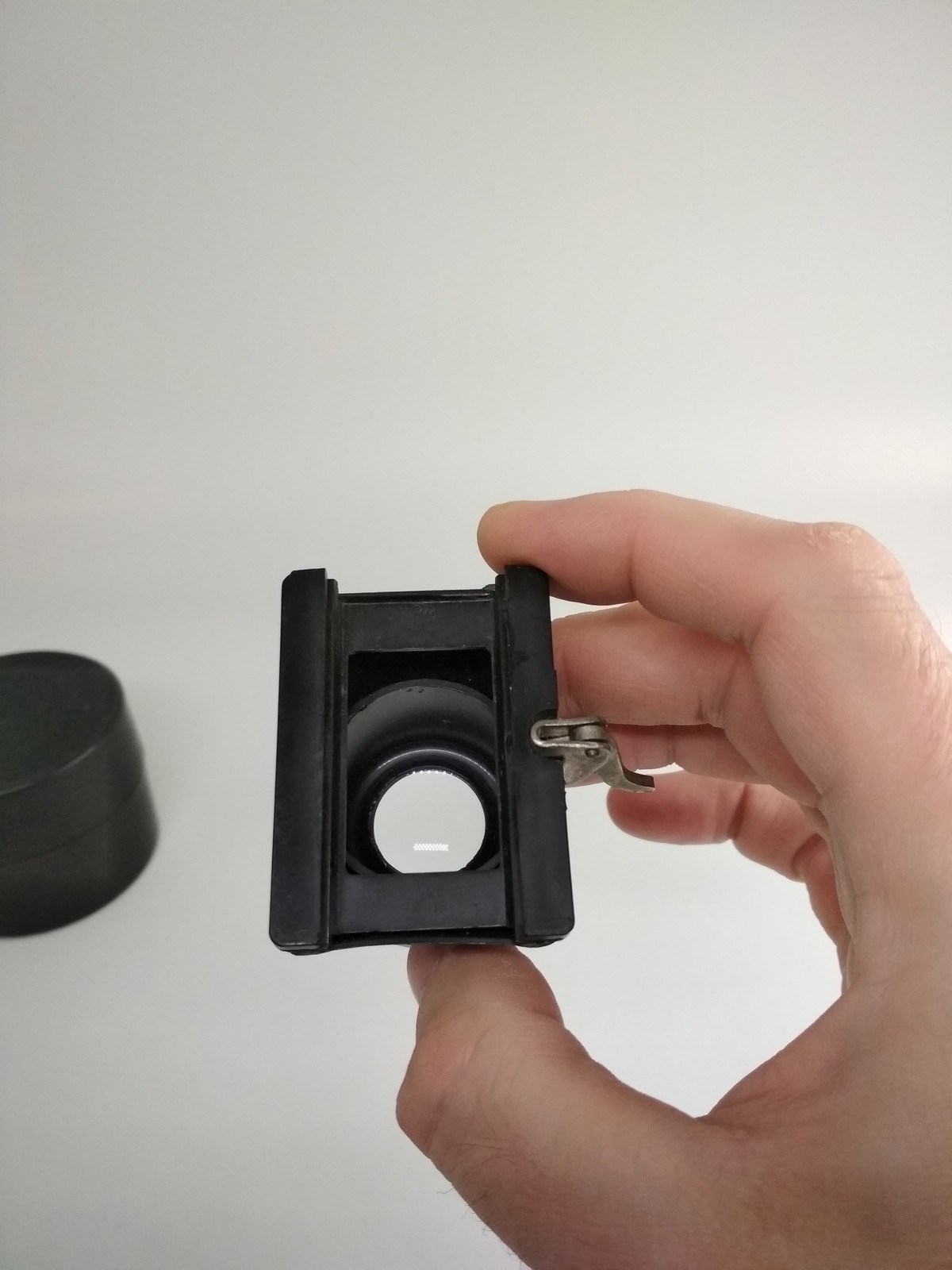 Magnifying glass for viewing 35 mm film photo, made in USSR, *1088