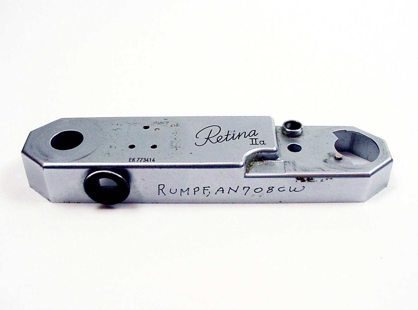 KODAK Retina IIa Camera top | engraved at rear | Part | $12.50 |