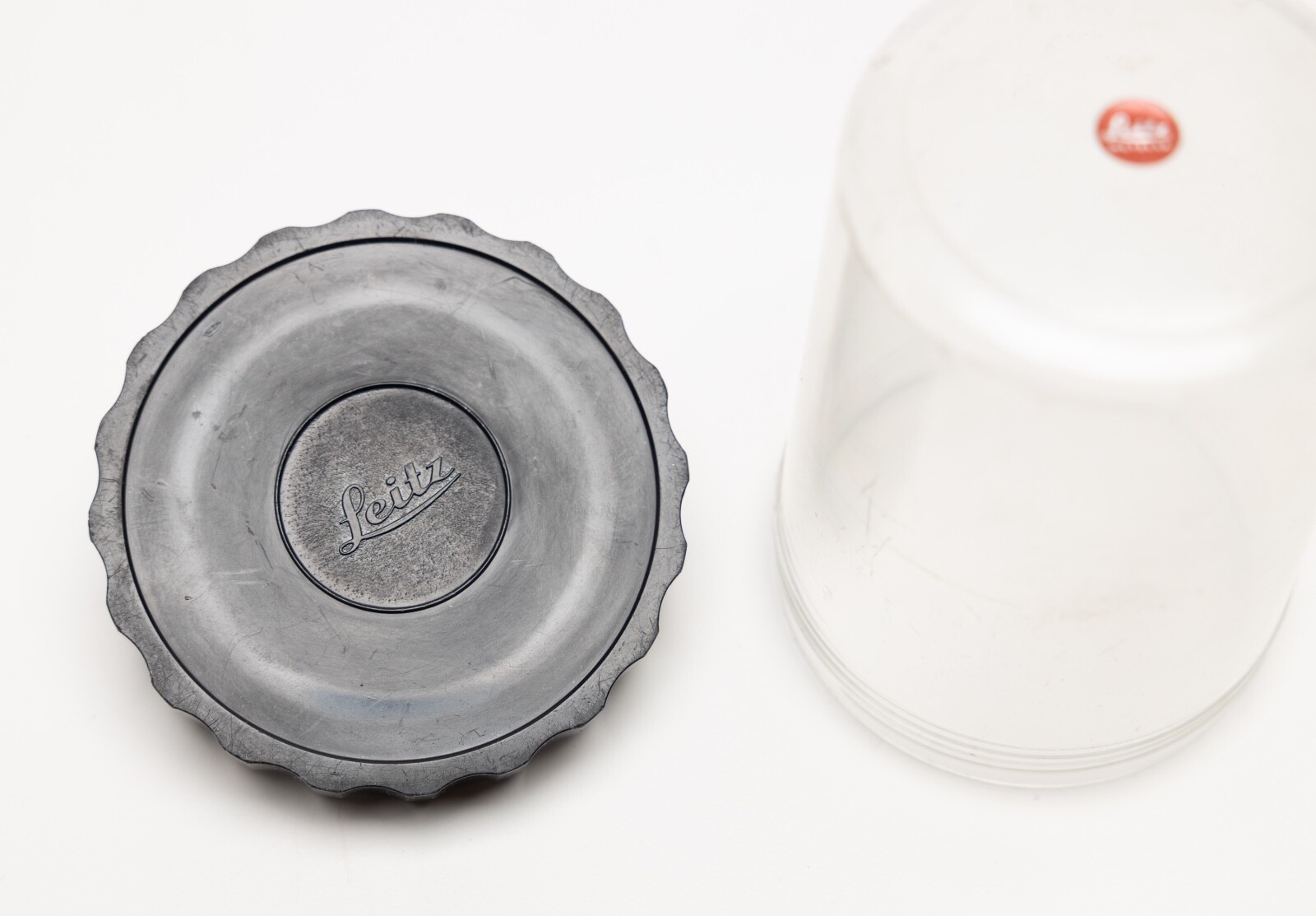 Leica Leitz Wetzlar Vintage Camera Lens Protective Storage Case, Germany