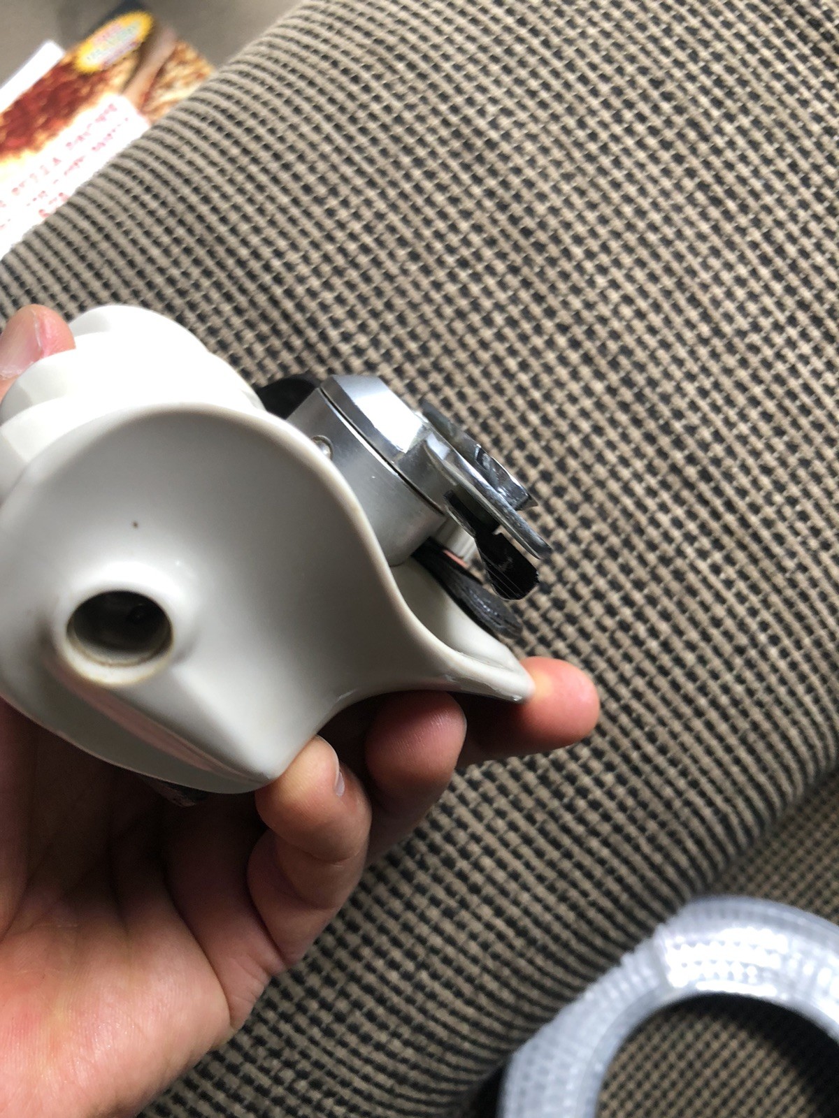 Linhof Technica White Left Hand Grip For Linhof