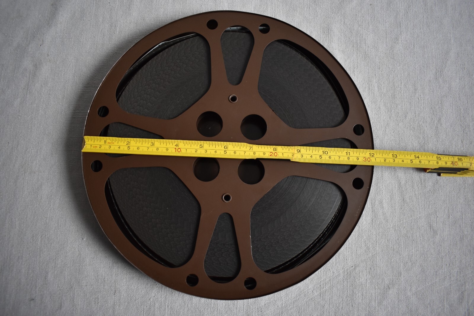 Vintage 16MM Film The Spirit of Christmas Lutheran Church Goldberg Bros Reel Can