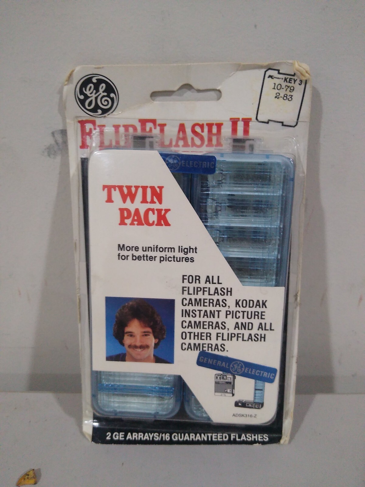 GE Flip Flash II Twin Pack NOS New Old Stock 2 Arrays 16 Flashes FlipFlash NIP