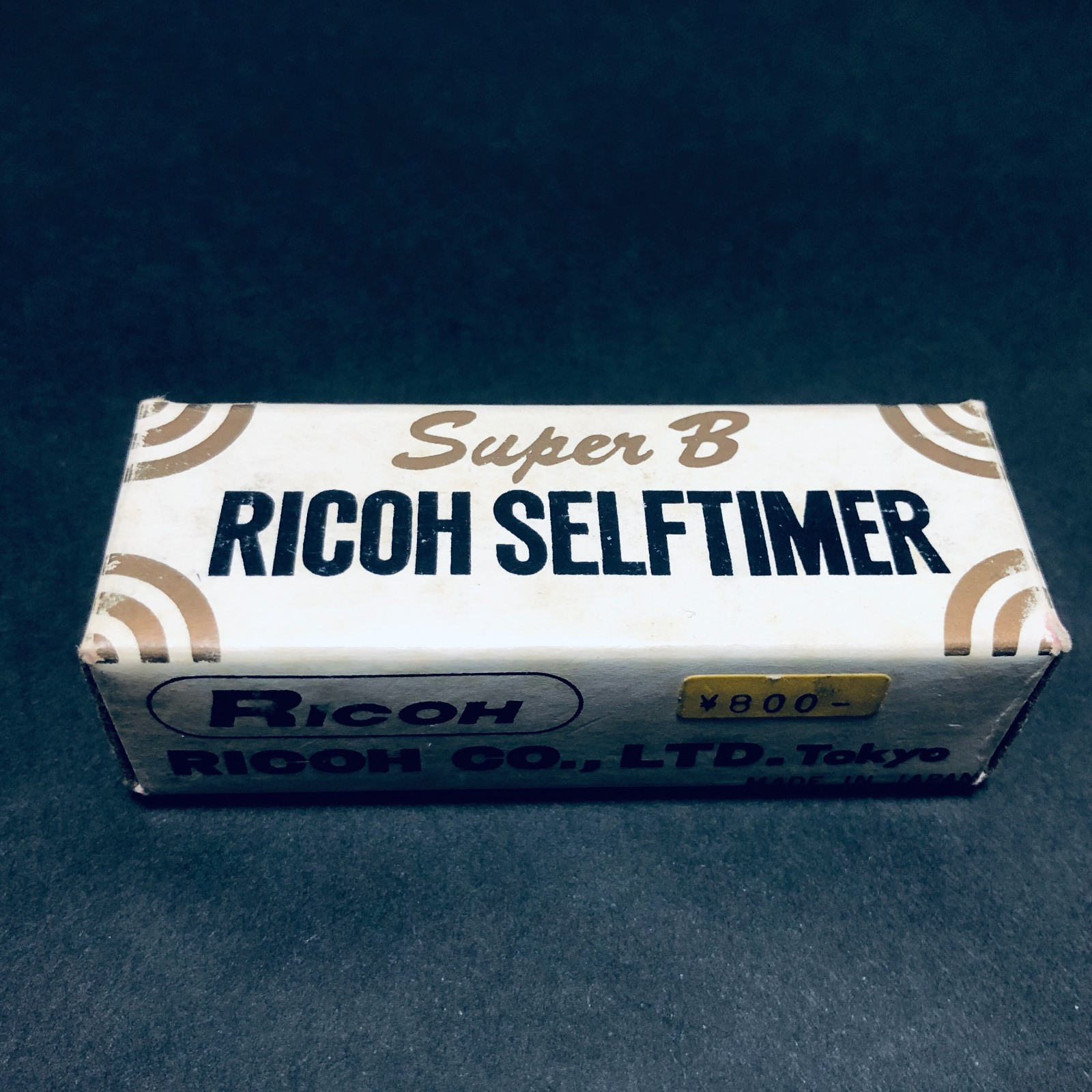 Super Rare 🍙Mint w/Box🍙 Ricoh Self Timer Super B Vintage Mechanical from Japan