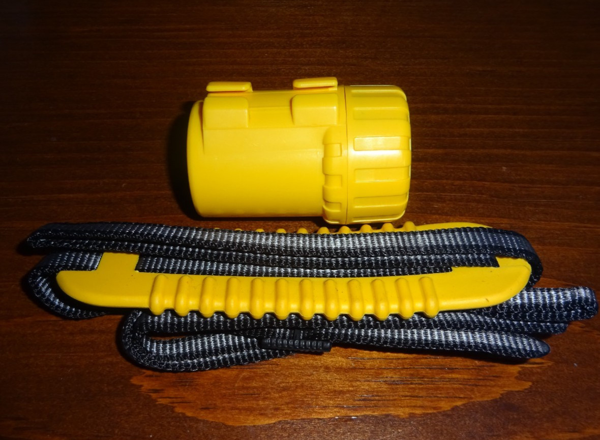 35mm Film Canisters w/Shoulder Strap, Screw-On Lid, Rubber Waterpoof Gasket, New