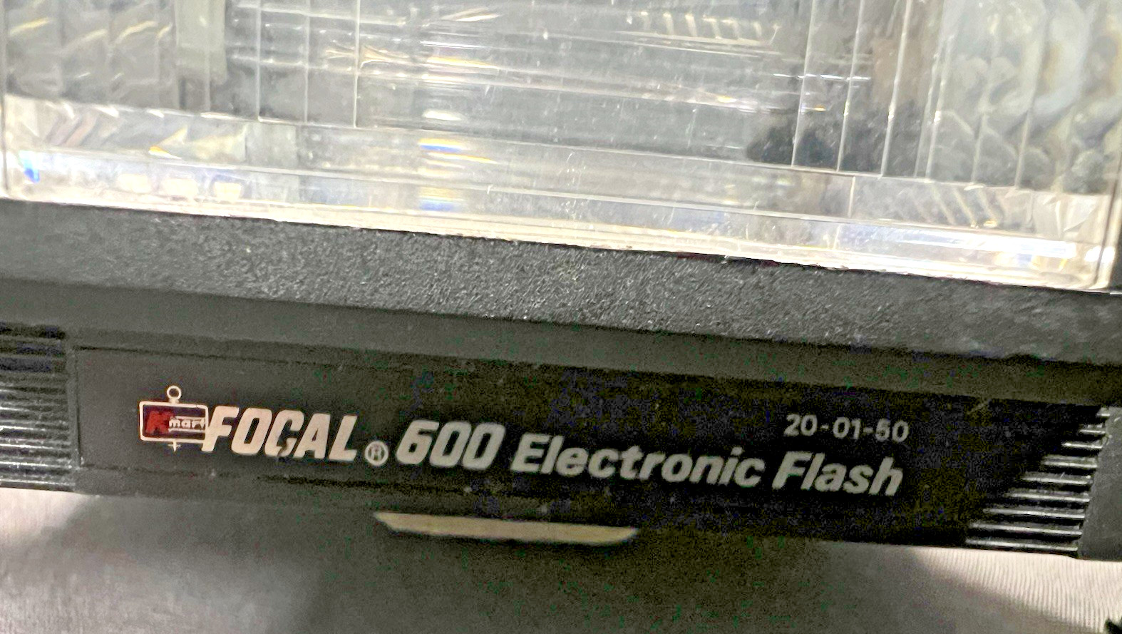 K-Mart Focal S-70 electronic Flash for Polaroid Land Cameras for parts or repair