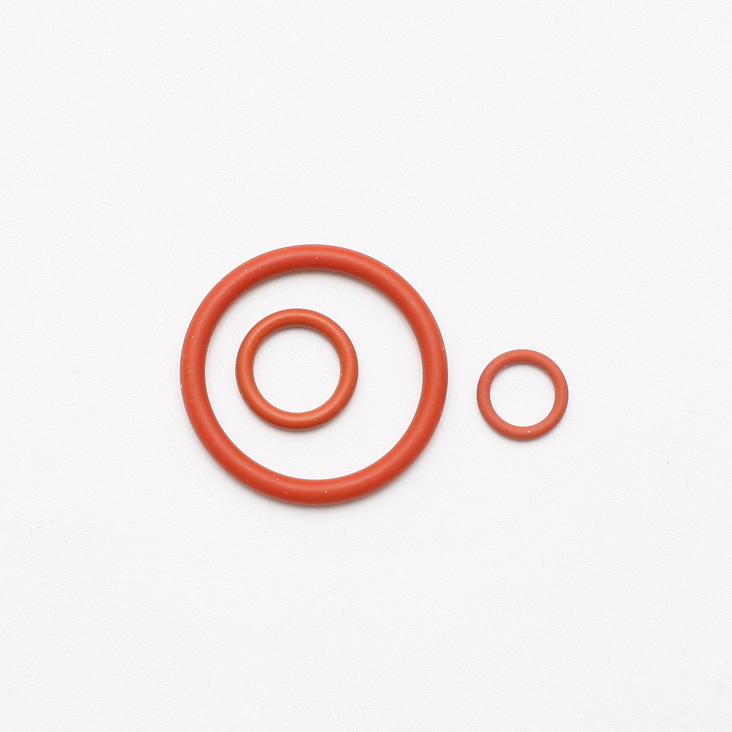 New Nikon Nikonos O-rings / rubber gaskets for SB-105 strobe. Red storage set