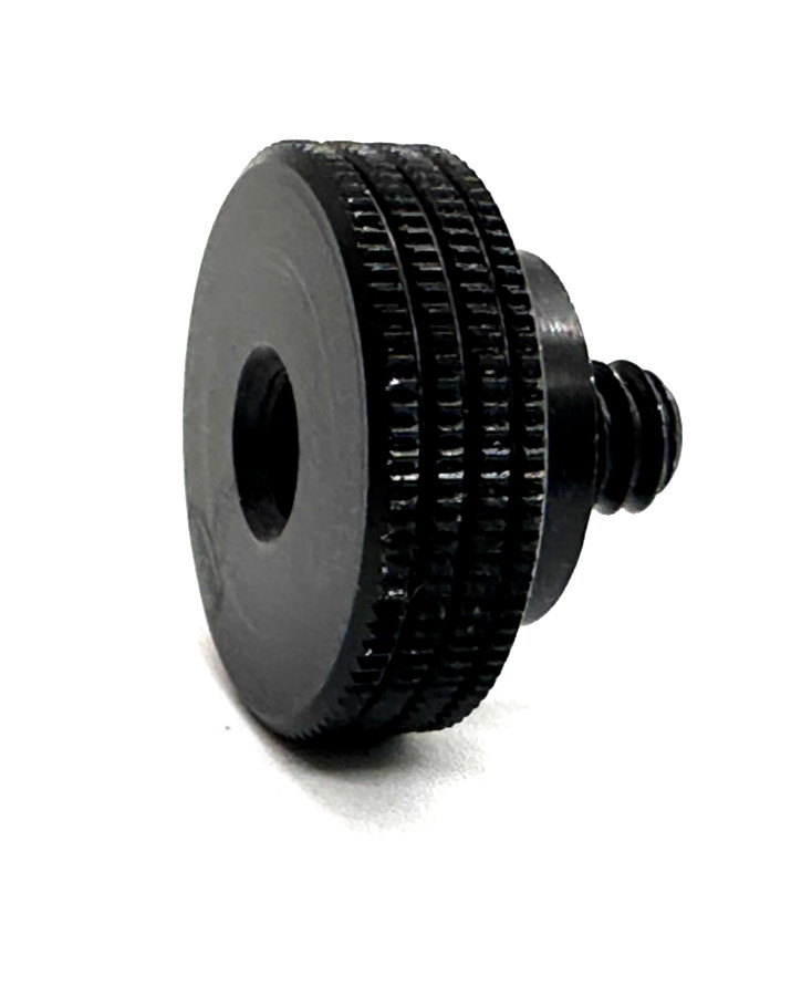 VTG 1/4 Inch Knurled Camera Mount Screw Male / Female – Machined Aluminum 1 pc