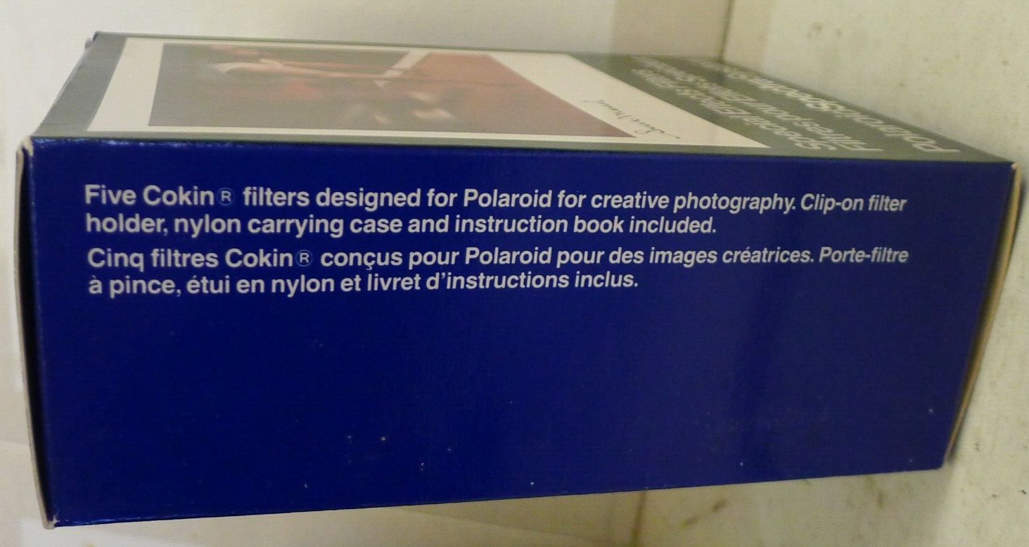 Polaroid Cokin Special Effects Filters +Case & Box for Spectra System Cameras