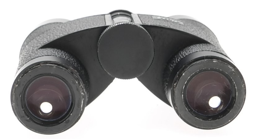 LEICA 7×35 B TRINOVID LEITZ BINOCULARS BLACK CASE STRAPS USED OPTICS 150m/1000