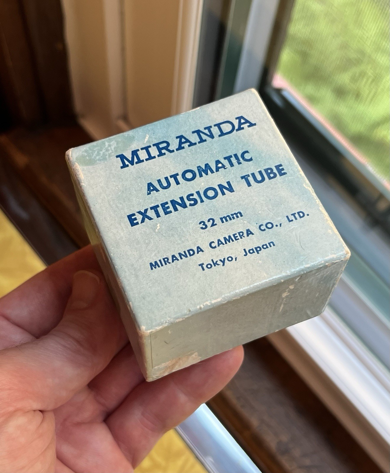 Miranda Film Camera Eye Level Finder + Automatic Extension Tube & 2 Lens Cases